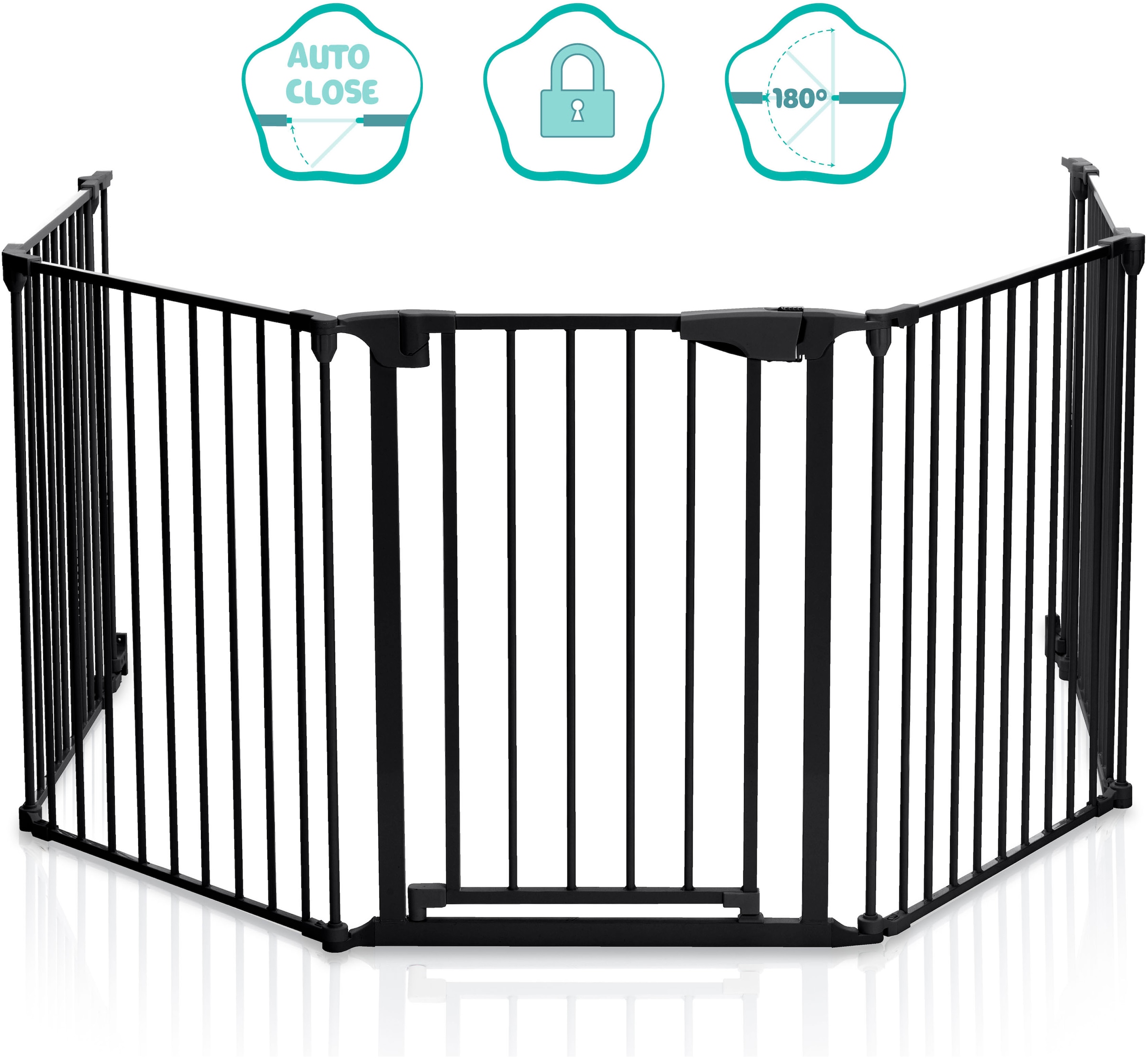 Fillikid Universalschutzgitter »Absperrgitter« als Kaminschutzgitter, Türschutzgitter oder Abgangsschutz verwendbar