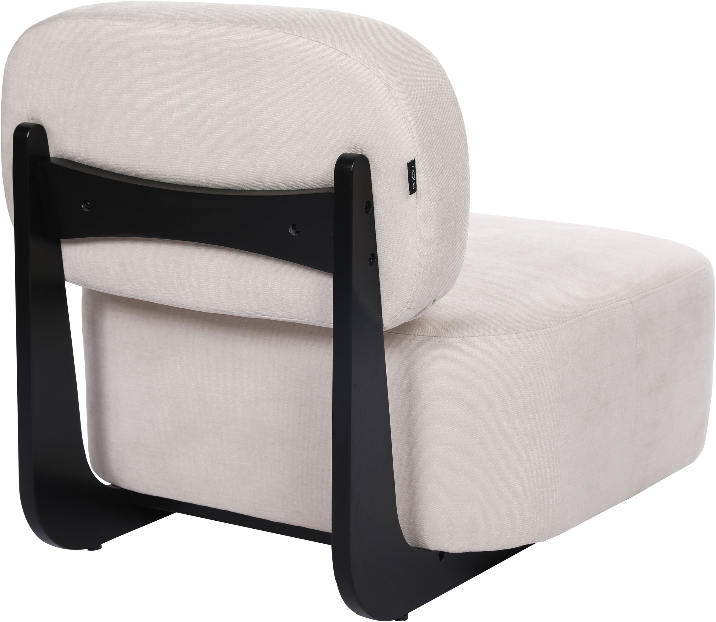 Home affaire Loungesessel »LIORAN Designsessel mit filigranem Holzgestell« günstig online kaufen