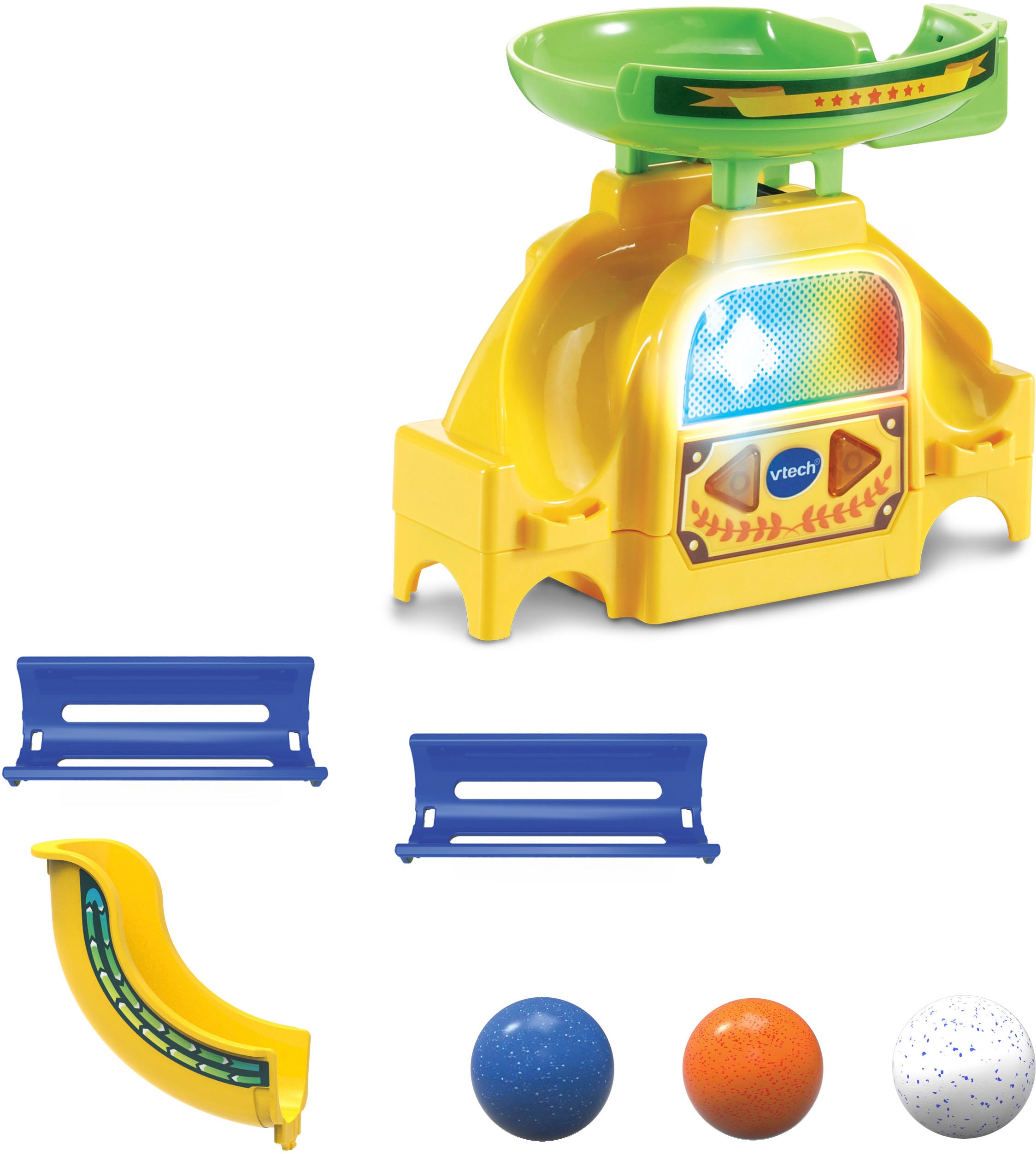 Vtech® Kugelbahn »Marble Rush - Kugelbahn-Set Trichter«, mit Licht und Sound