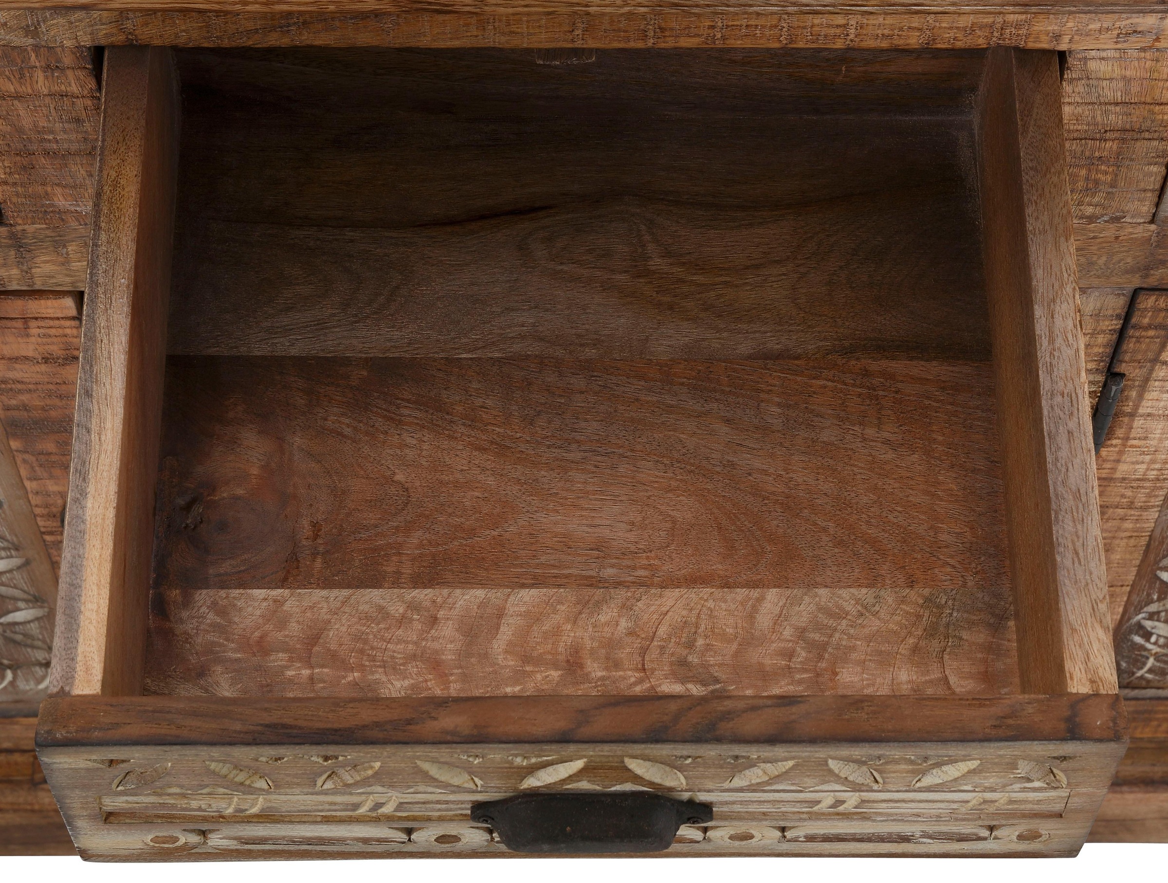 Home affaire Sideboard »Maneesh«, Kommode aus massivem Mangoholz, viele Stauraummöglichkeiten, B/ 179cm