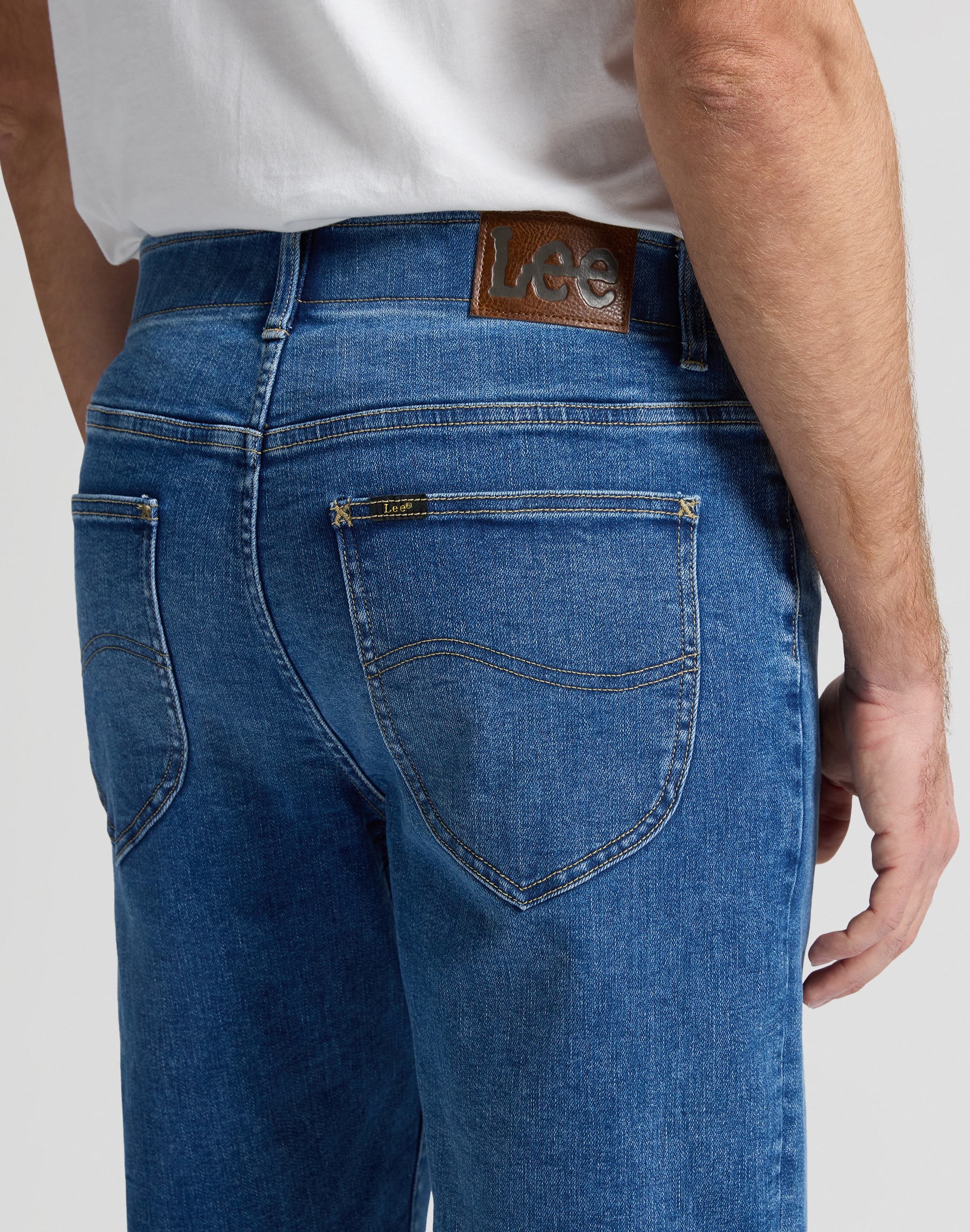Lee® Jeansshorts »XM 5 POCKET« Sommerhose Extreme Motion Denim