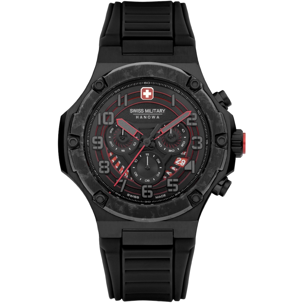 SMWGO0000630« Hanowa XFOR Chronograph »MISSION Swiss 01 Military