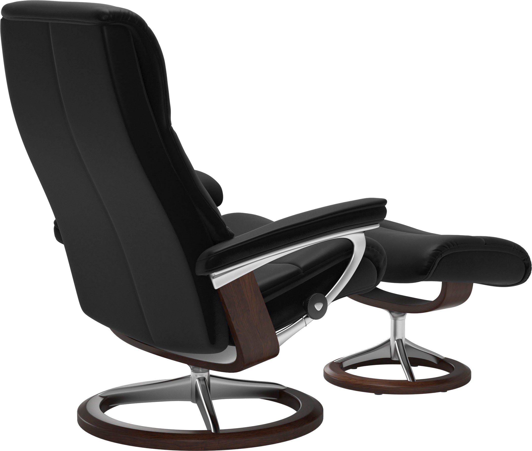 Stressless® »View« mit Signature Base, Größe L,Gestell Braun