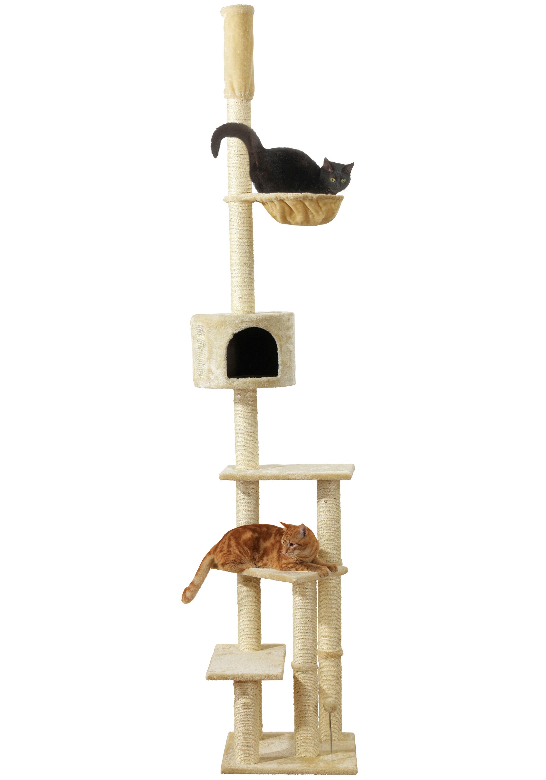 2. Bild von SILVIO design Kratzbaum »Kitty«, hoch, BxTxH: 45x45x230-260 cm
