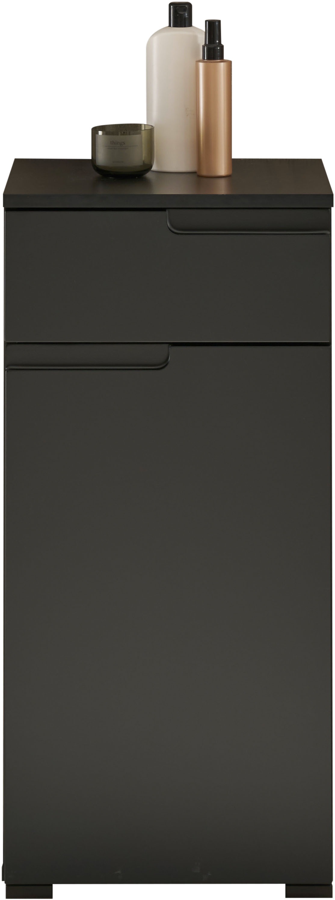 BASIC by Balculina Midischrank »Spice, Badezimmerschrank BxTxH 40x85x32 cm« 1 Stk. tlg. Breite 40 cm, Griffmulden,