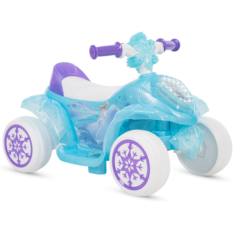 HUFFY Elektro-Kinderquad »Batteriebetriebenes Disney Frozen Aufsitz-Quad von « ab 2 Jahren bis 20 kg blau Batterie: Dieses Kinder-Quad wird von...