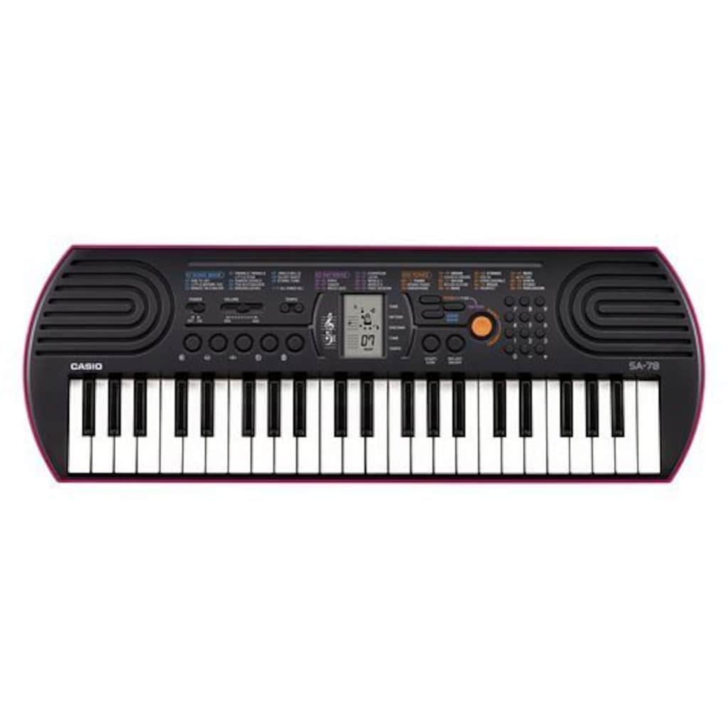 CASIO Home-Keyboard »Mini-Keyboard SA-78«