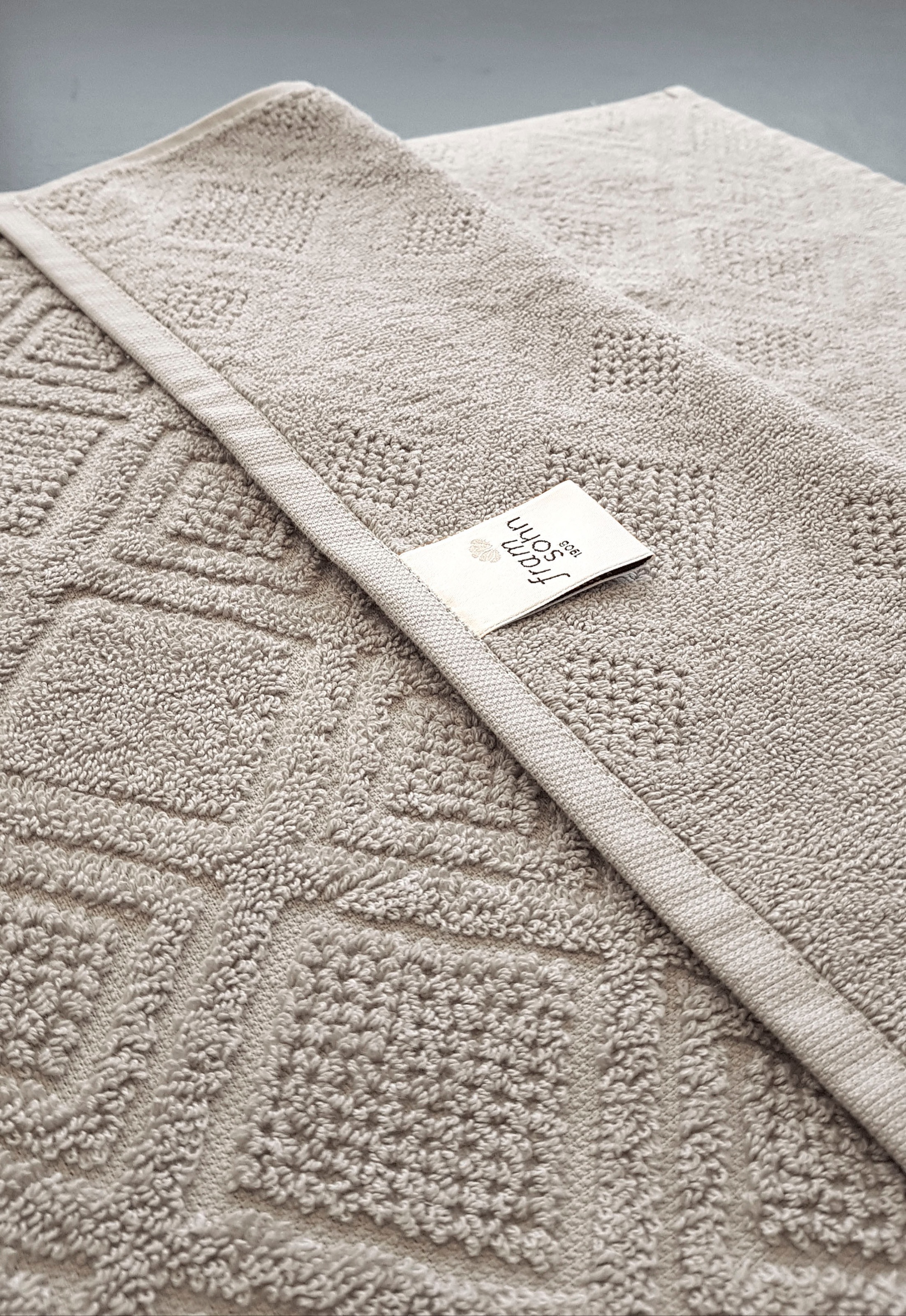 framsohn frottier Badetuch »Mosaik Duschtuch«, (1 St., Badetuch 75 x 150 cm günstig online kaufen
