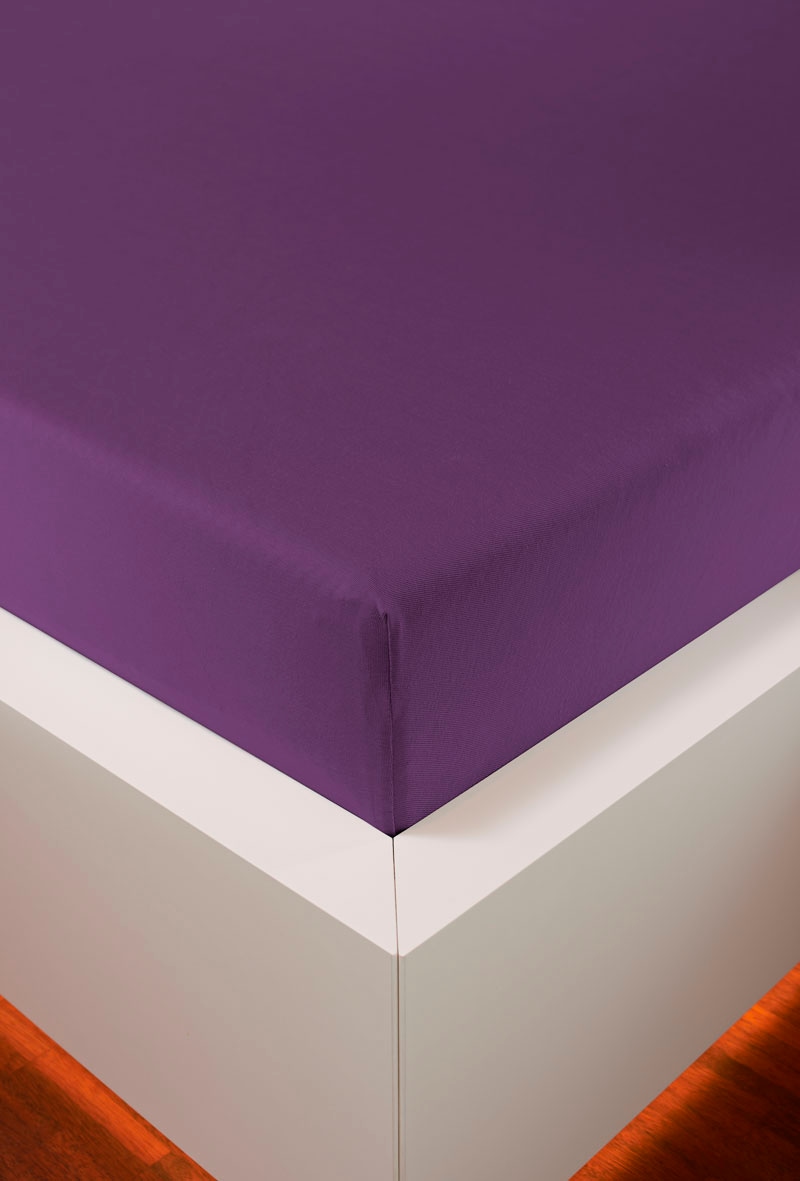 bellana Spannbettlaken »Jersey-Elasthan Aqua in Gr. 90x200, 140x200 oder 180x200 cm«, aus Baumwolle, für Matratzen bis 35 cm Höhe, Bettlaken, Spannbetttuch