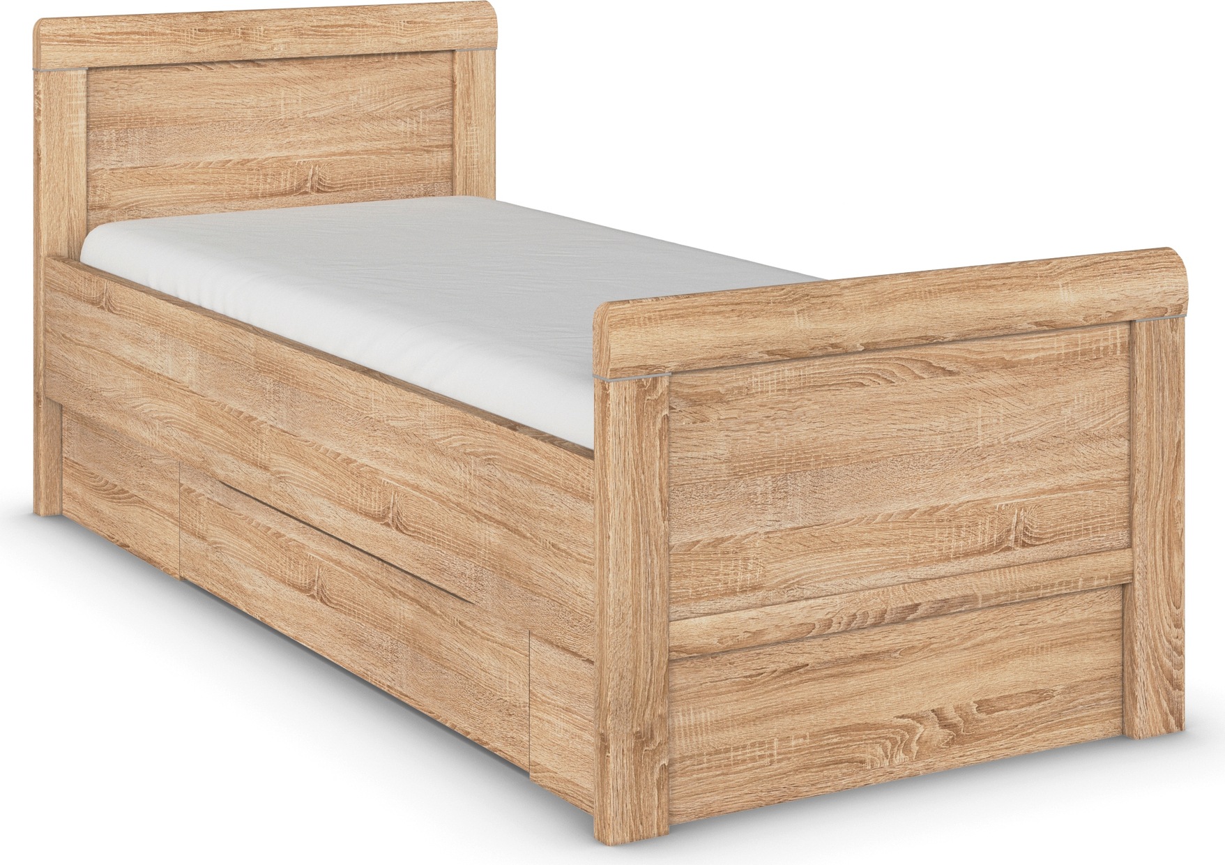 rauch Stauraumbett »Bett Einzelbett Stollenbett Bettkästen EVELYN«, in Komf günstig online kaufen