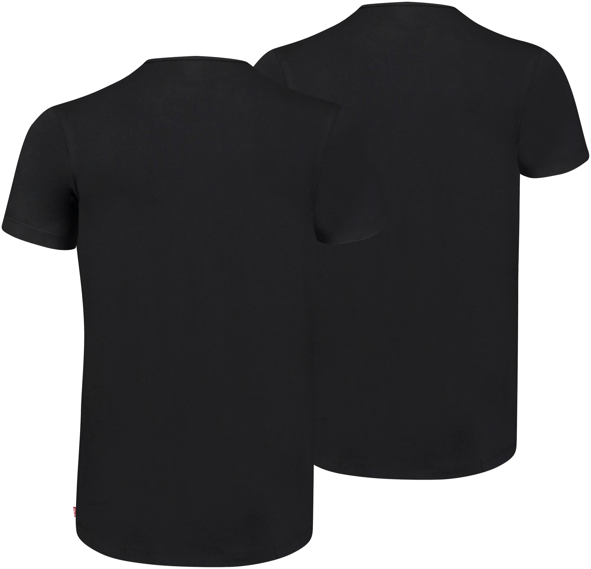 Levi's® T-Shirt, (Packung, 2er-Pack), mit breitem Logobund