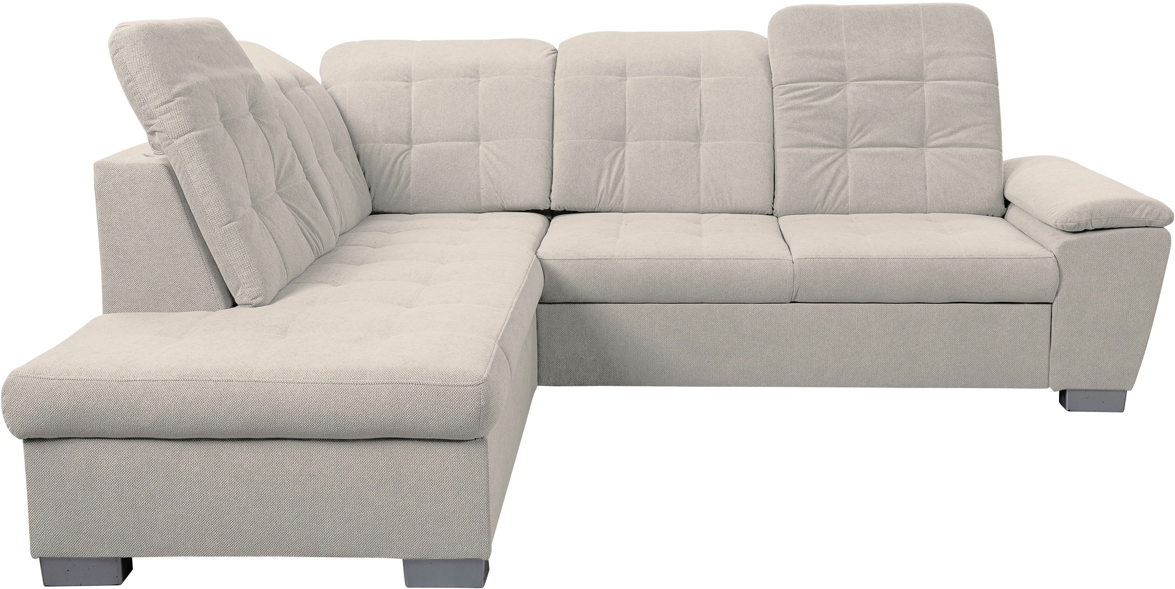 WERK2 Ecksofa »Bonny inkl. Kopfteilverstellung, Bettfunktion, Stauraum, Bre günstig online kaufen