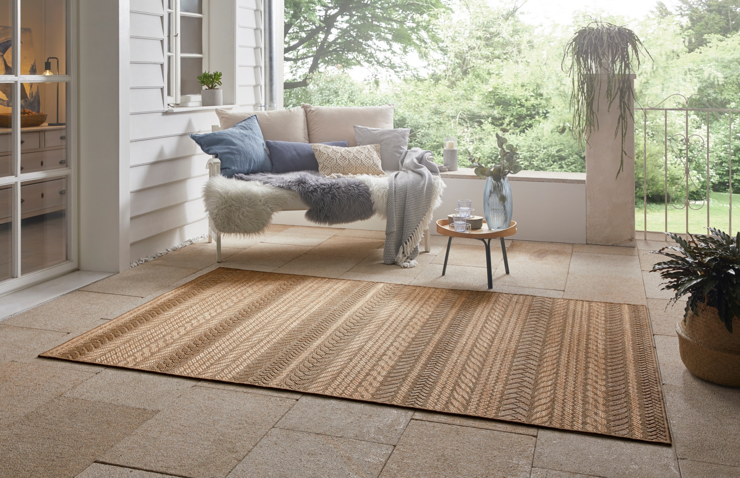 HANSE Home Teppich »Granado«, rechteckig, 6 mm Höhe, In- und Outdoor, Sisal günstig online kaufen