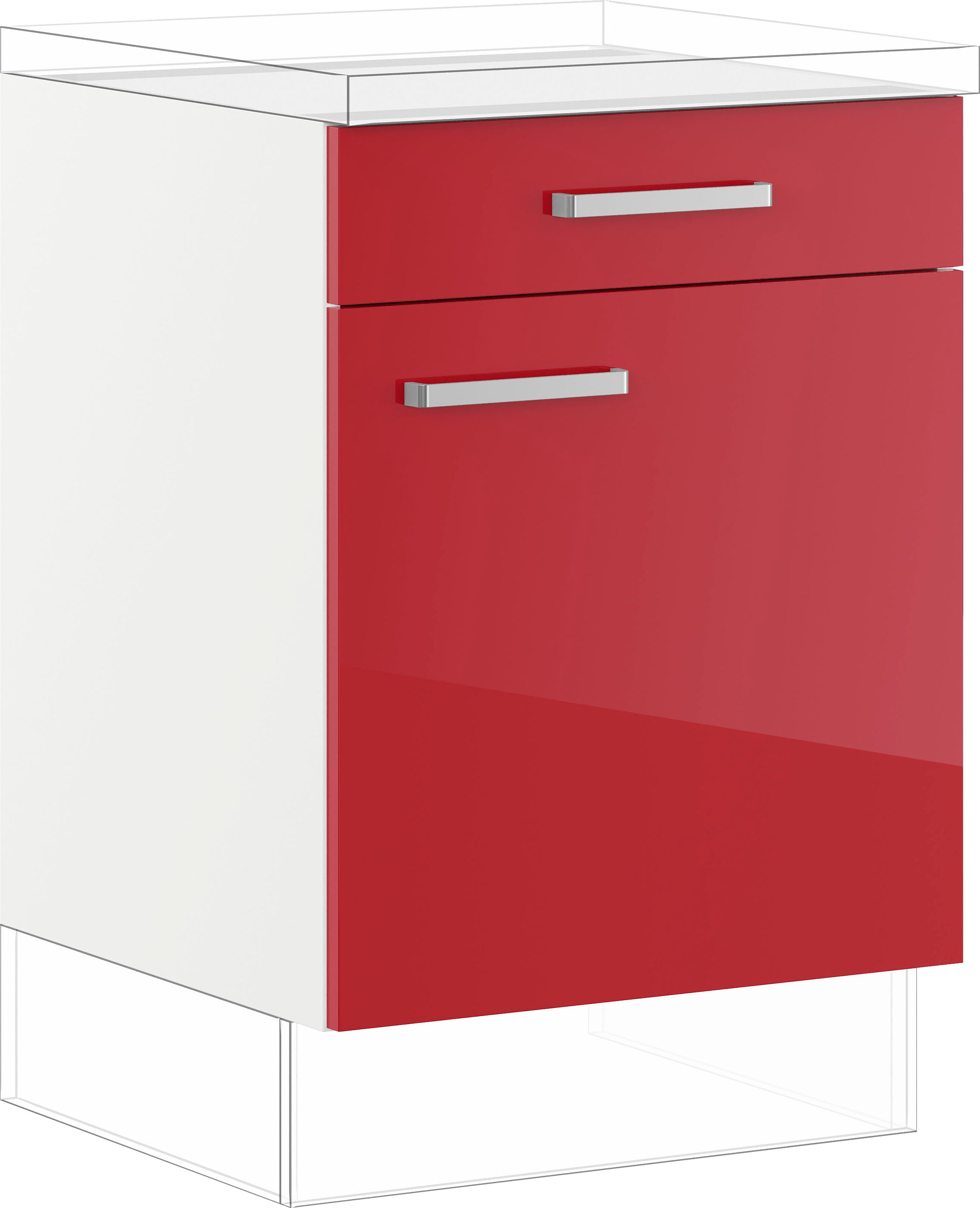 IMPULS KÜCHEN Unterschrank »"Turin", Breite/Höhe: 60/72,3 cm, mit Soft-Clos günstig online kaufen