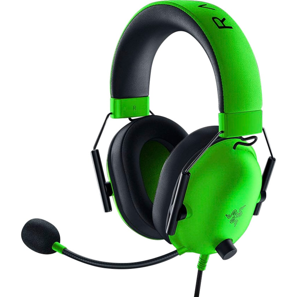 RAZER Gaming-Headset »Blackshark V2 X - Razer Green«, Rauschunterdrückung
