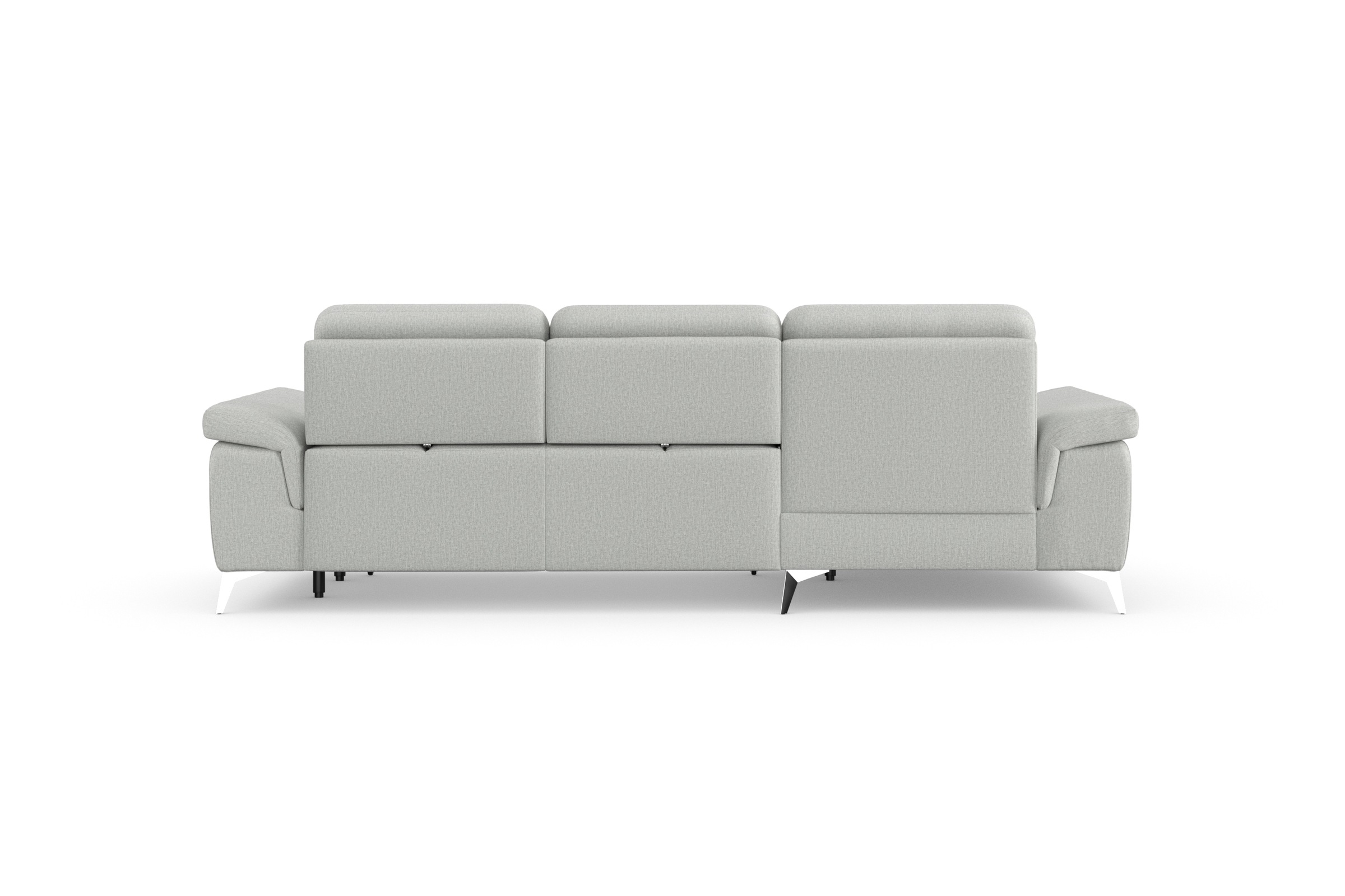 sit&more Ecksofa »Padua L-Form«, inklusive Sitztiefenverstellung, Armteilfunktion und Federkern