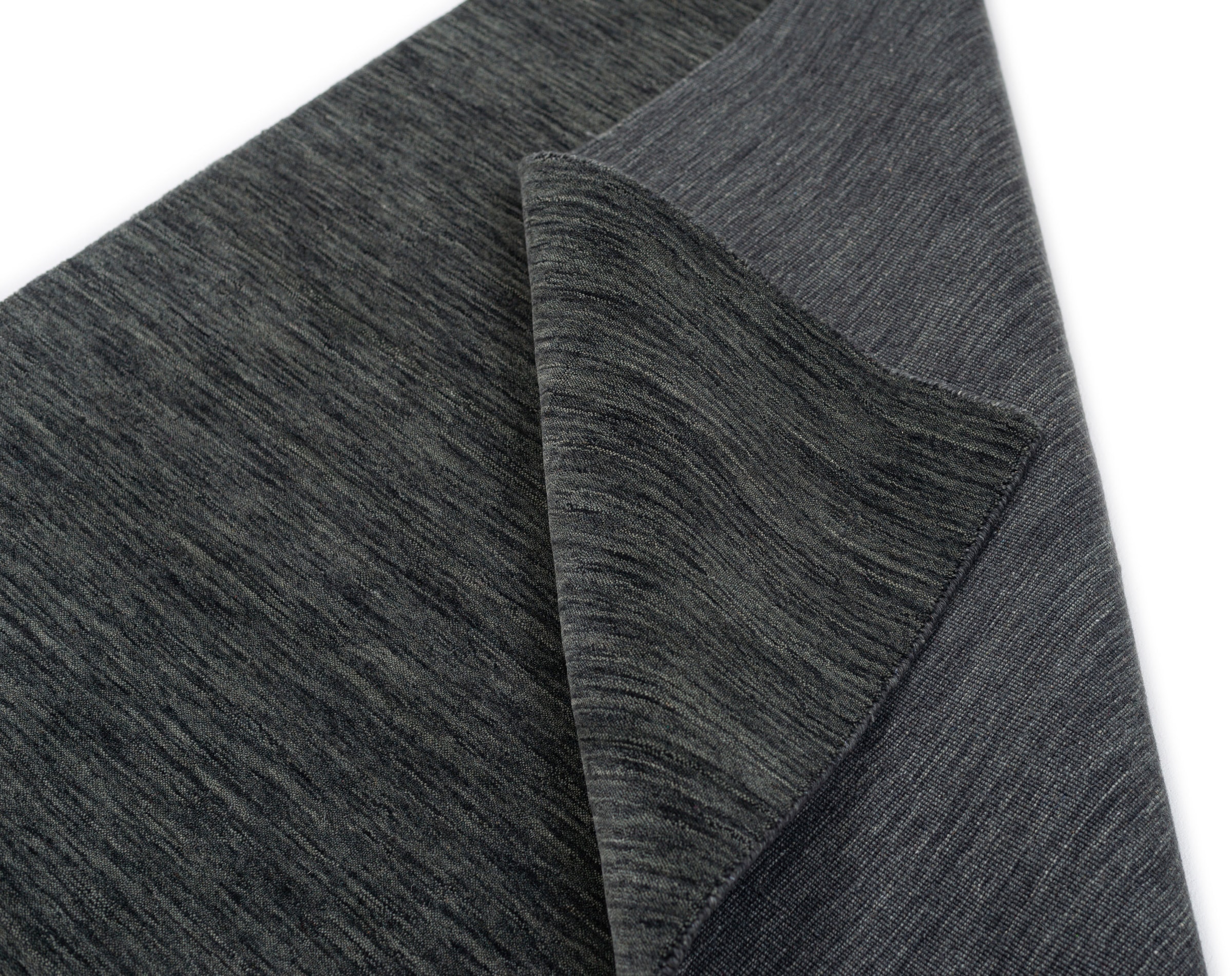 Sansibar Wollteppich »List« rechteckig 13 mm Höhe Kurzflor, Handweb Teppich, meliert, reine Wolle, handgewebt