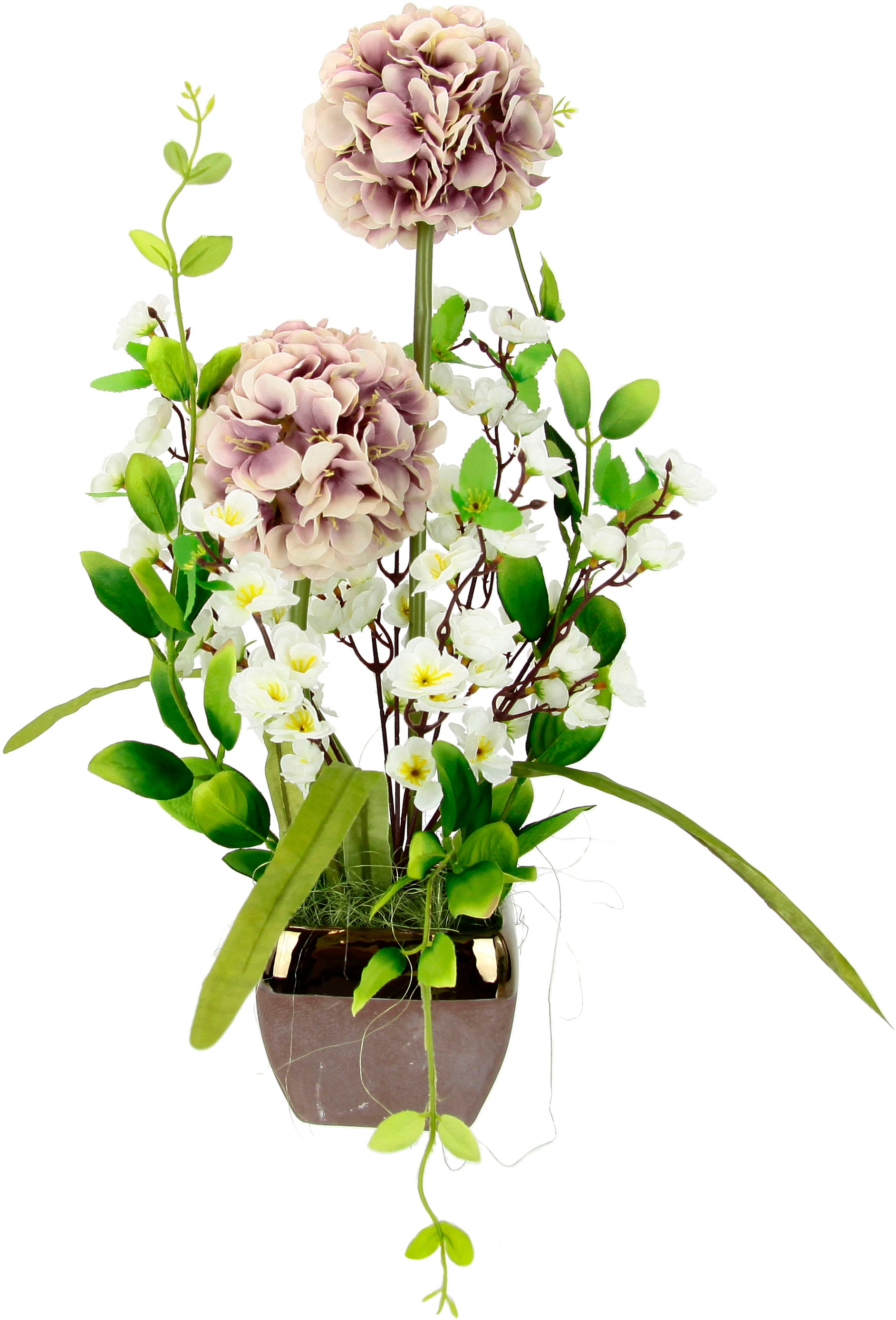 aus »Arrangement Kunstblume auf I.GE.A. bestellen Topf Allium«, Rechnung Keramik