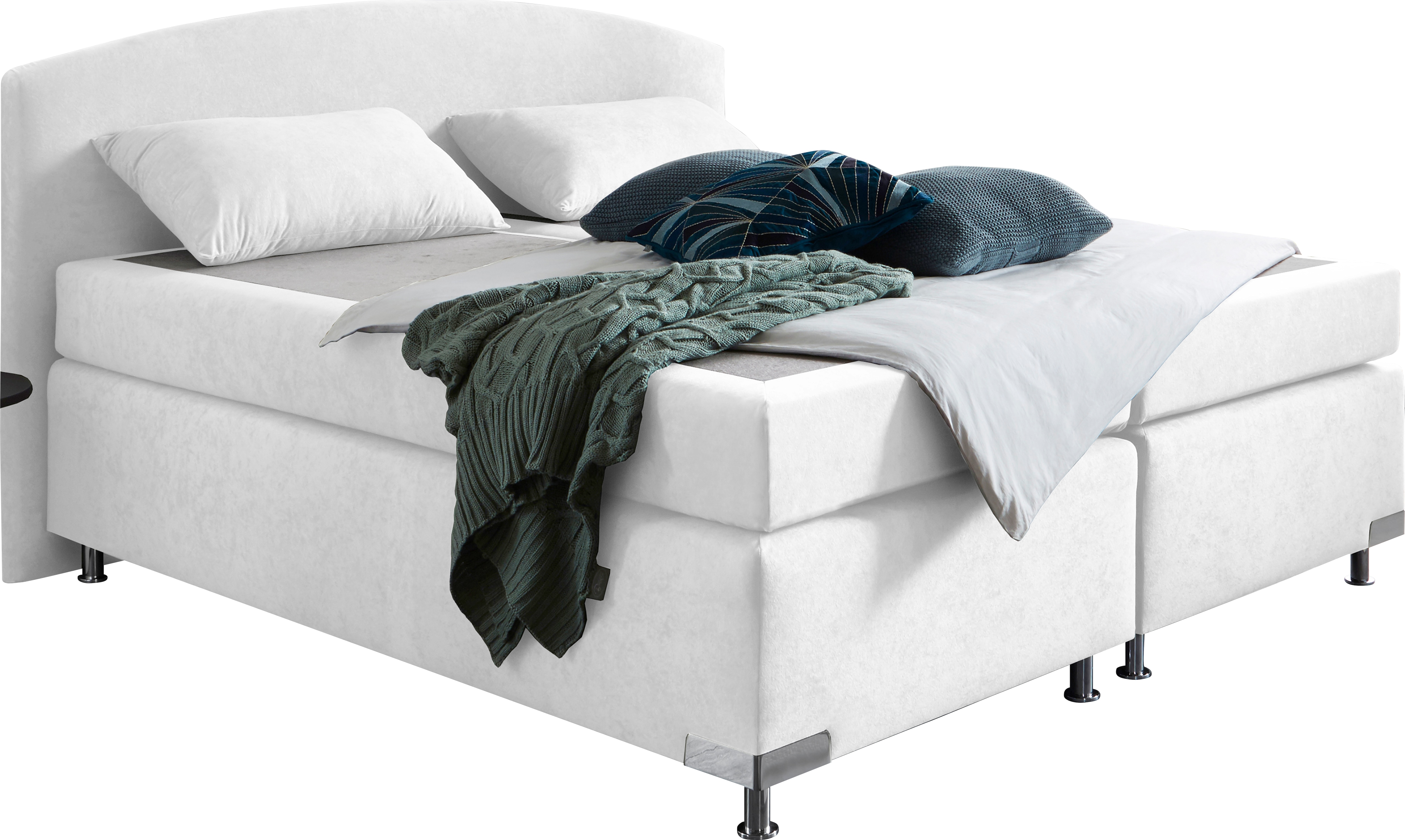 Westfalia Schlafkomfort Boxspringbett »Amsterdam in den Breiten 160x200, 18 günstig online kaufen