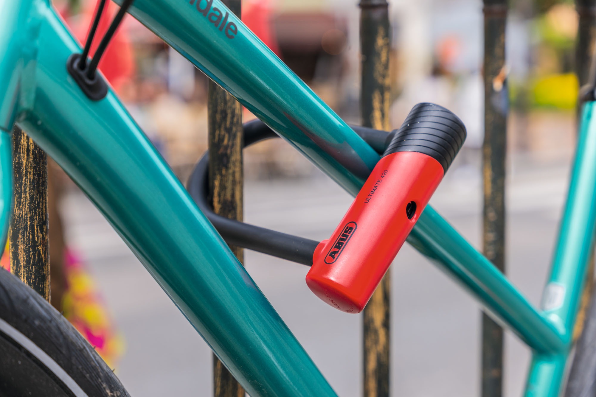 ABUS Bügelschloss »Ultimate 420K/170HB230 RD USH + Cobra 10/120«