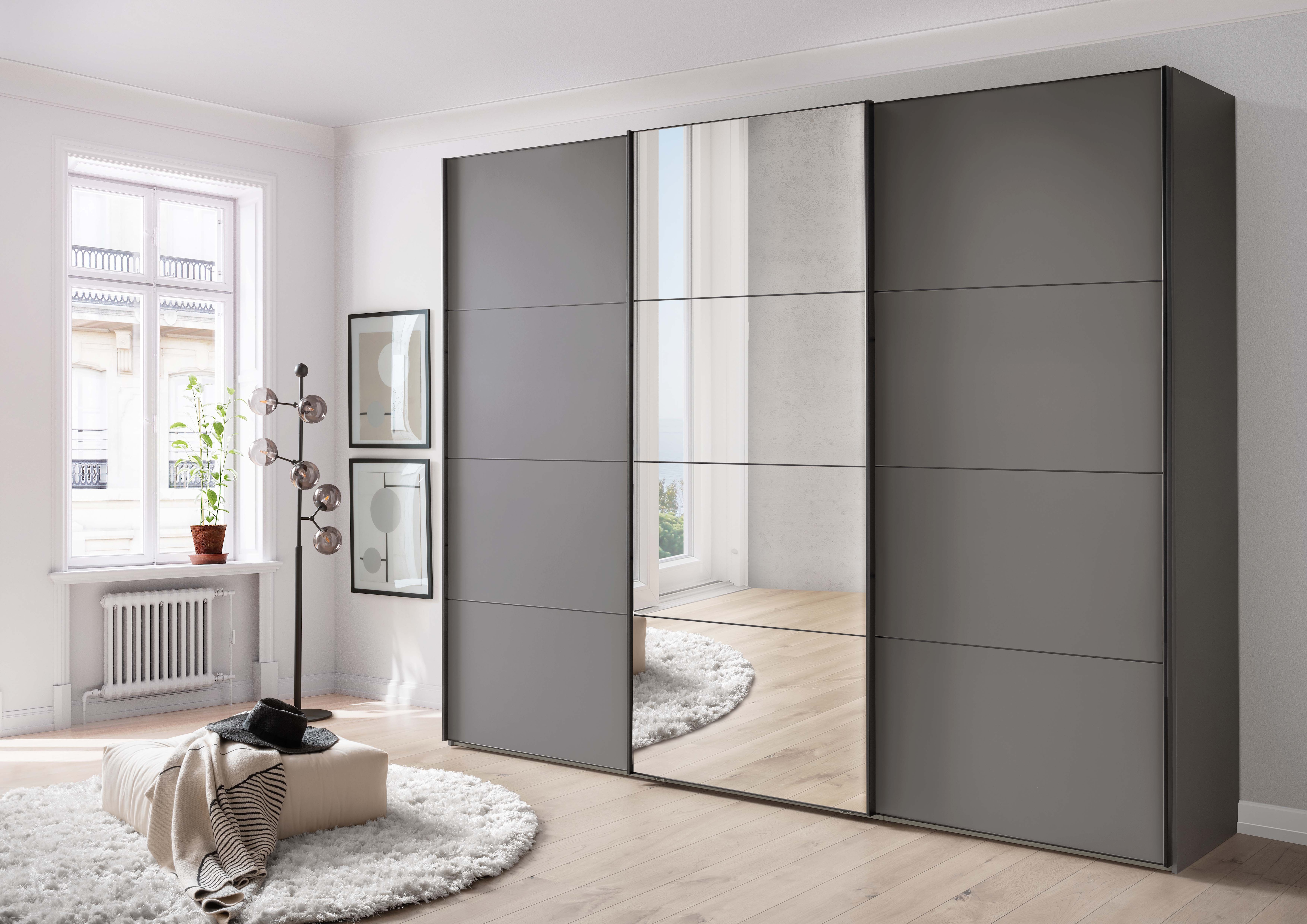 WIEMANN Schwebetürenschrank »Phoenix, Made in Germany, modernes Design, Hig günstig online kaufen