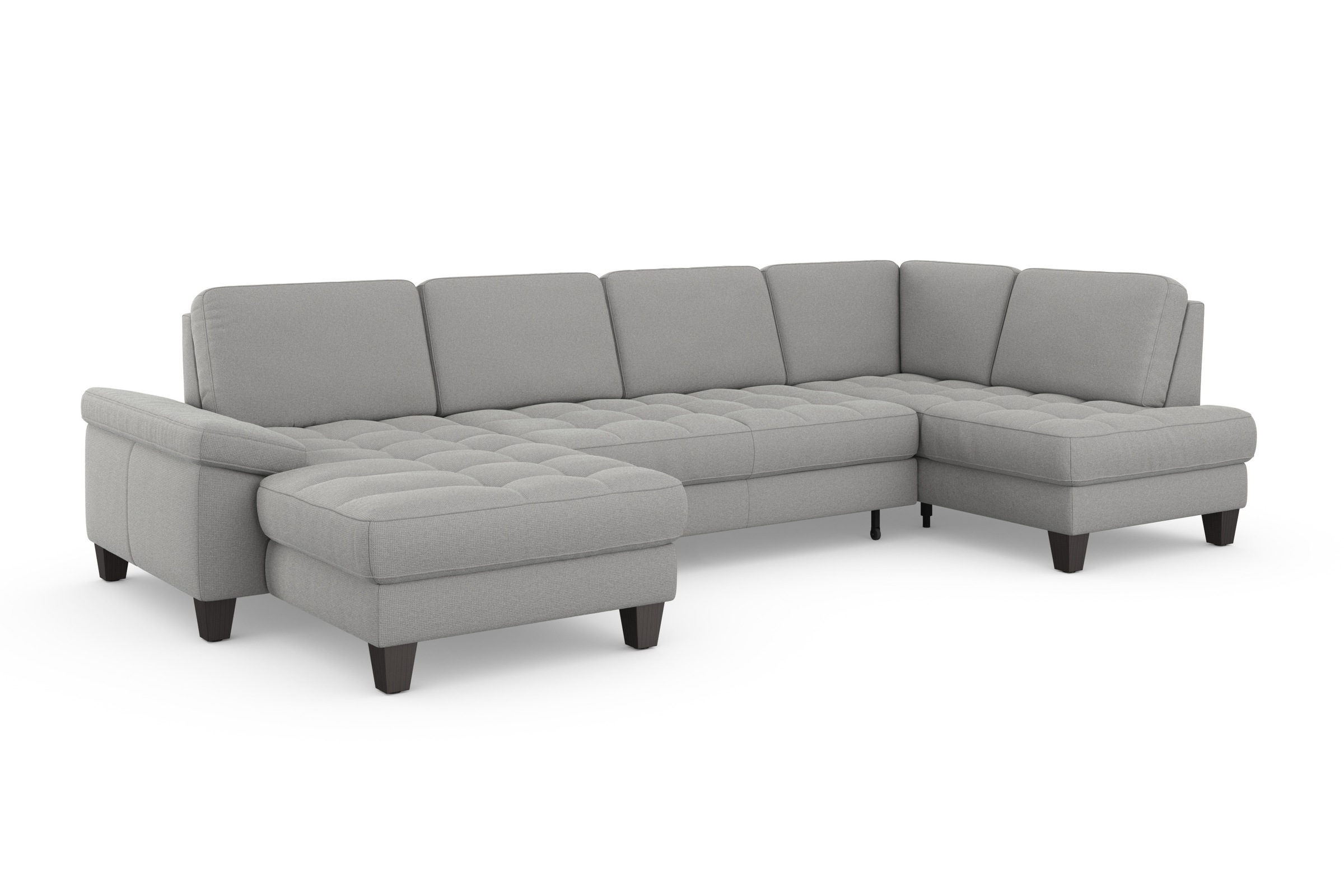 sit&more Wohnlandschaft »Westham U-Form«, wahlweise mit Bettfunktion, Bettkasten, Sitztiefenverstellung