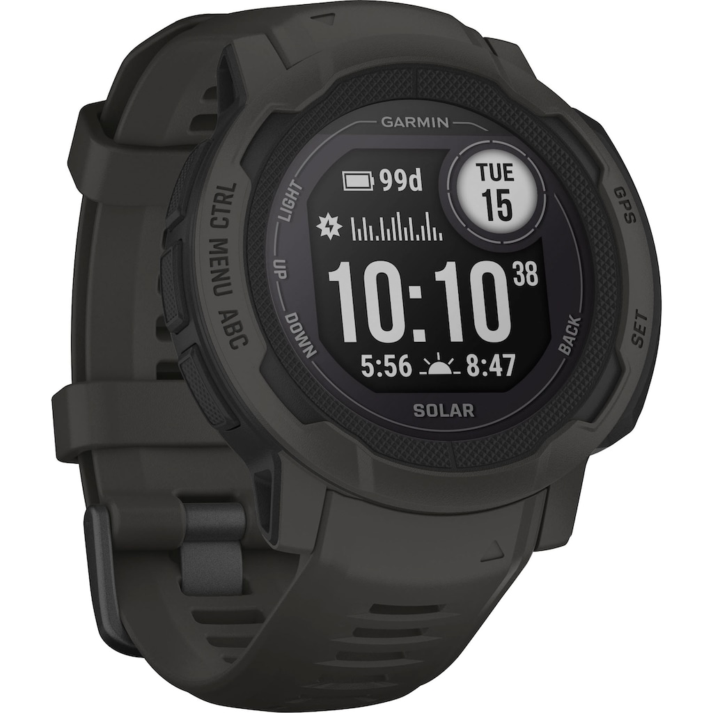 Garmin Smartwatch »INSTINCT 2 SOLAR«, (Garmin)