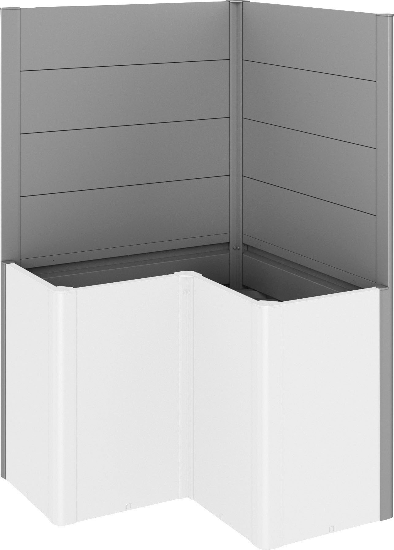 Bild von Biohort Sichtschutzelement, für Hochbeet Belvedere L100 (L-Form), LxH: 102x91 cm