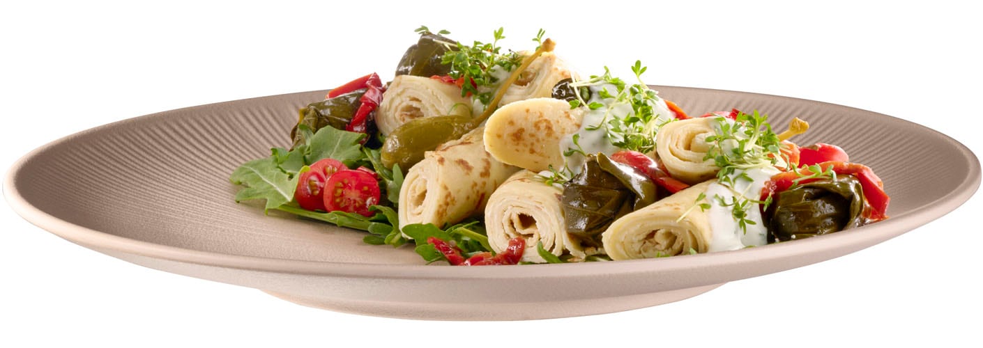 APS Teller »Servierteller "NERO" Ø 33 cm, Höhe ca. 3,5 cm« aus Melamin, kratzfest, bruchsicher und spülmaschinengeeignet