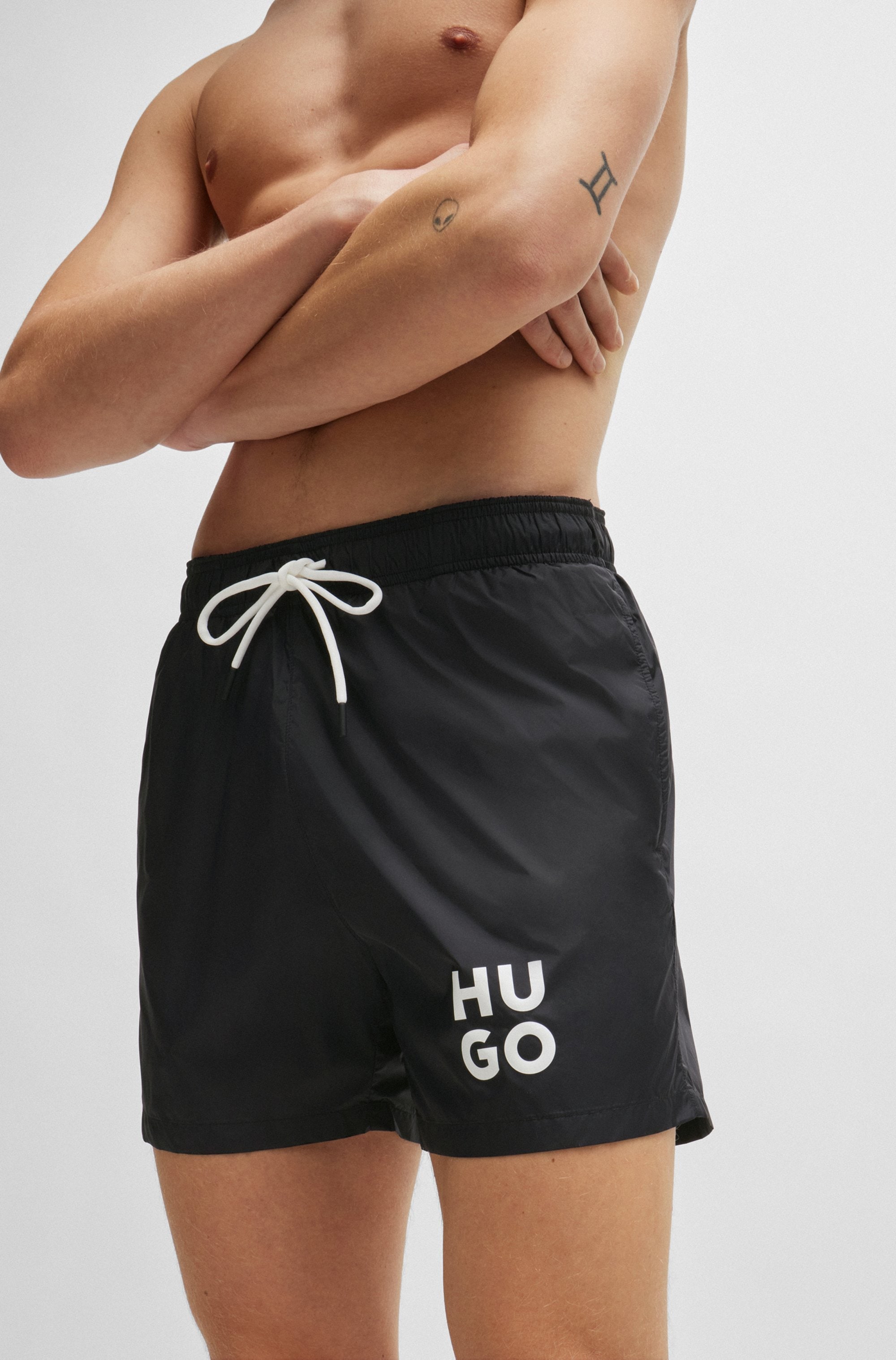 HUGO Underwear Badeshorts »PAOL«, mit HUGO Schriftzug
