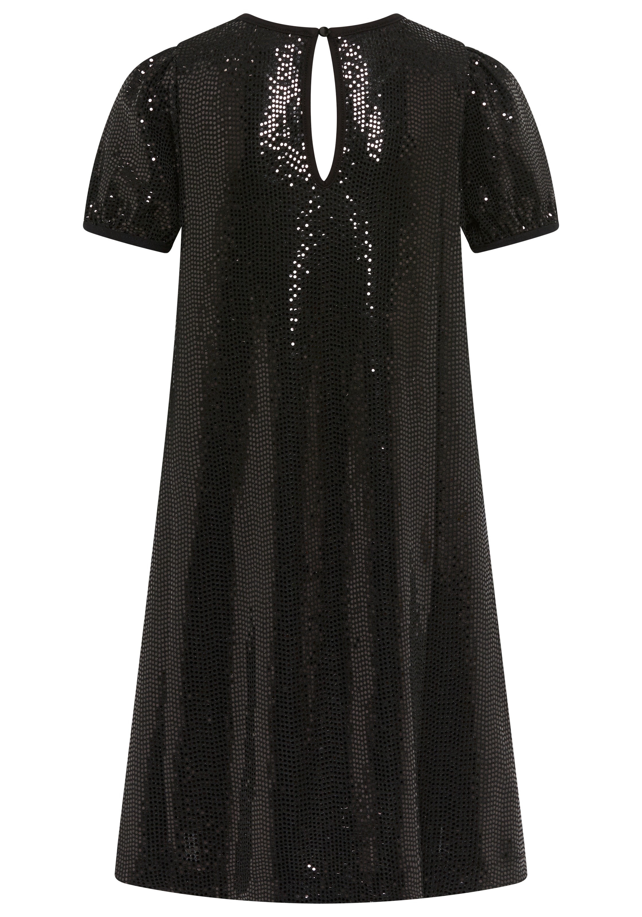 KIDSWORLD Jerseykleid »Shirtkleid in Pailletten-Allover-Design«, Shirtkleid in Pailletten-Optik
