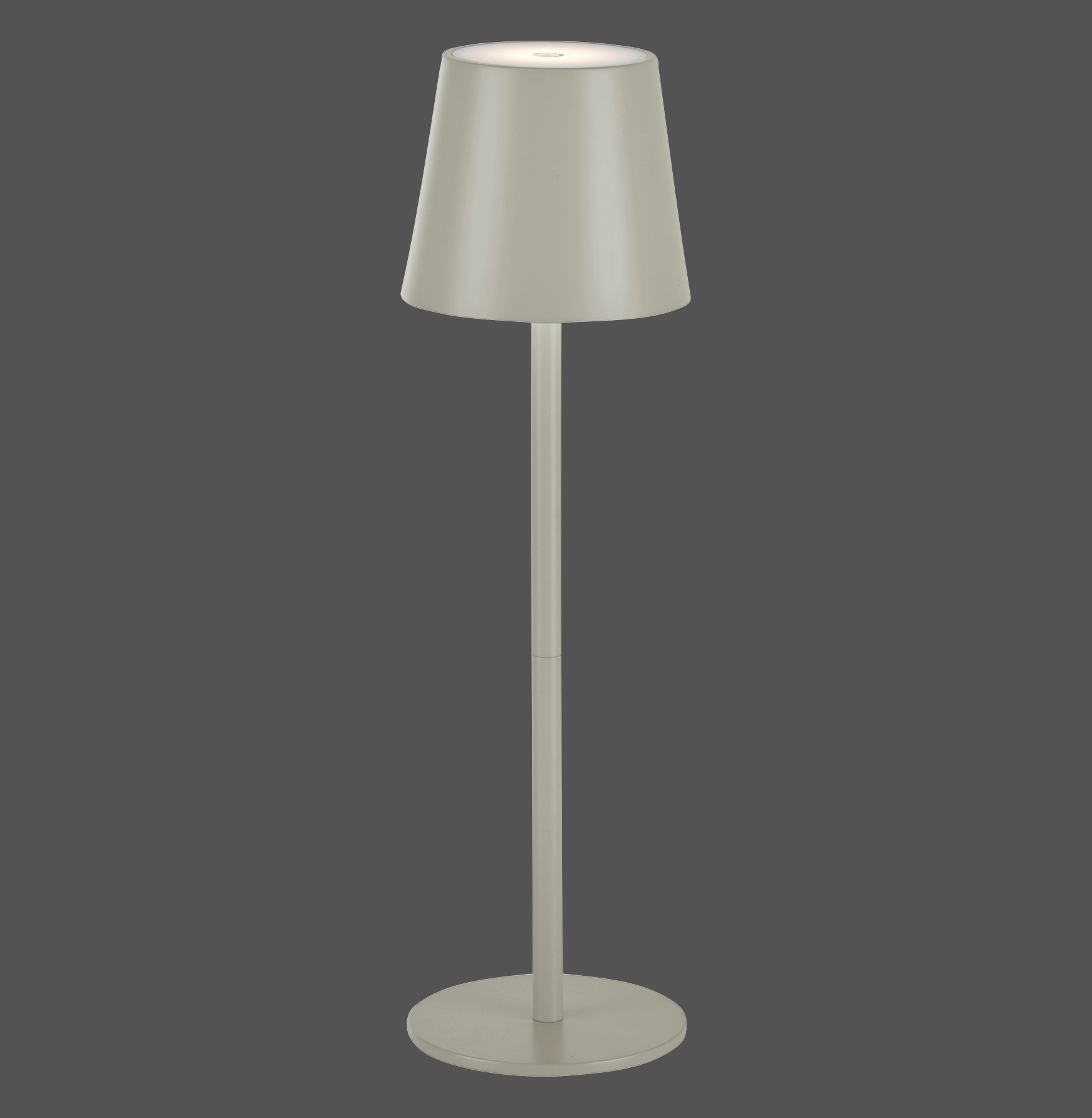 JUST LIGHT LED Tischleuchte »EURIA, 2er Set«, 1 flammig, Leuchtmittel LED-Board | LED fest integriert, LED Akku Tischlampe