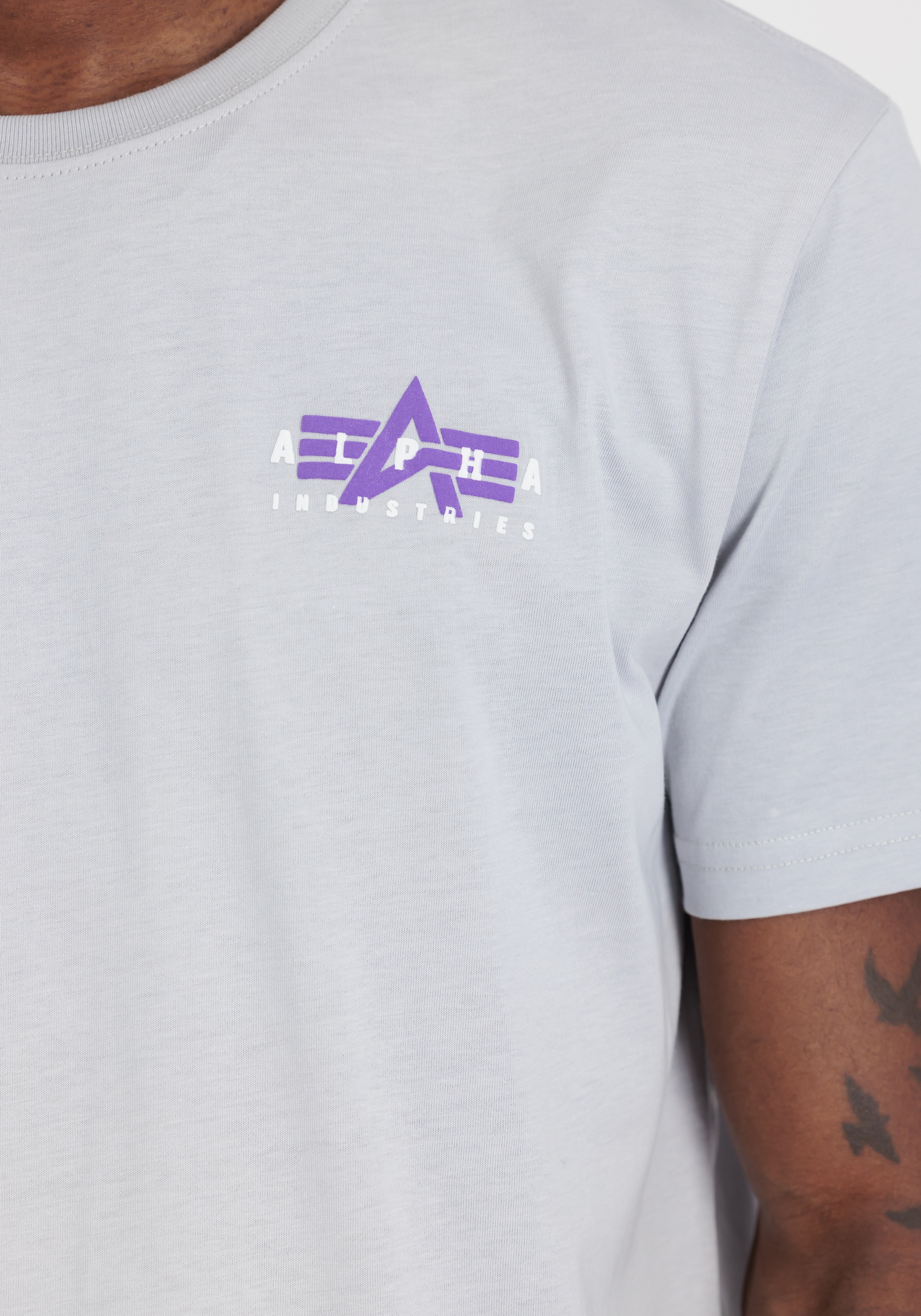 Alpha Industries T-Shirt »Puff Print Logo Backprint T-Shirt«