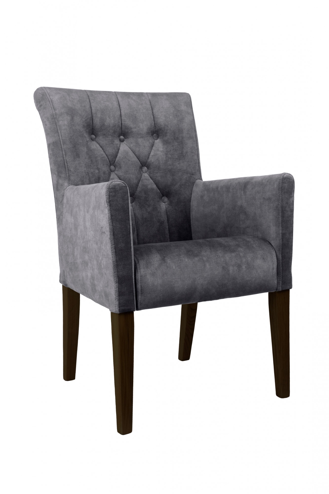 Home affaire Armlehnstuhl »Cortega Esszimmerstuhl mit Knopfheftung« () 1 St günstig online kaufen