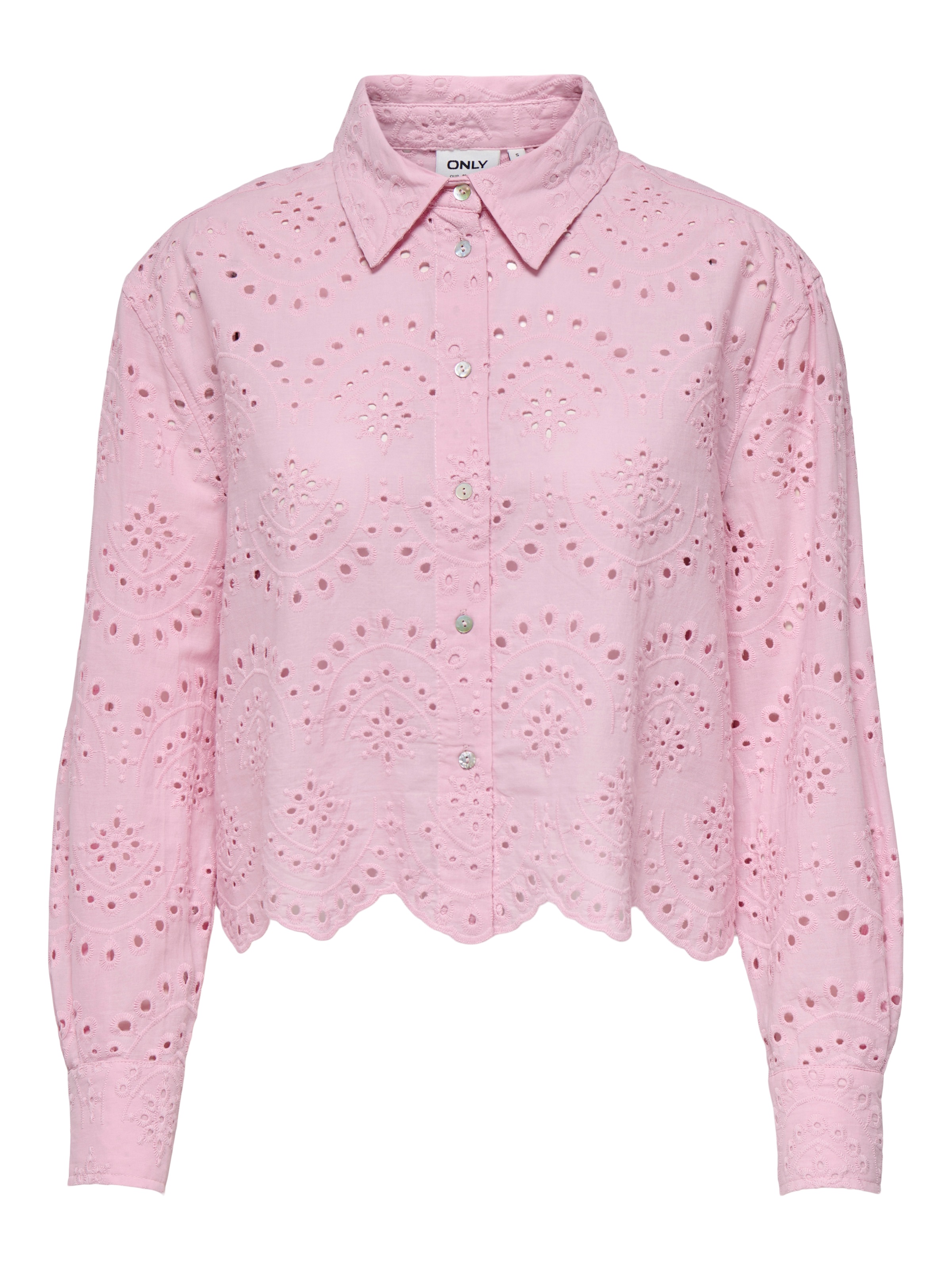 ONLY Langarmbluse »ONLVALAIS L/S SHIRT WVN NOOS«