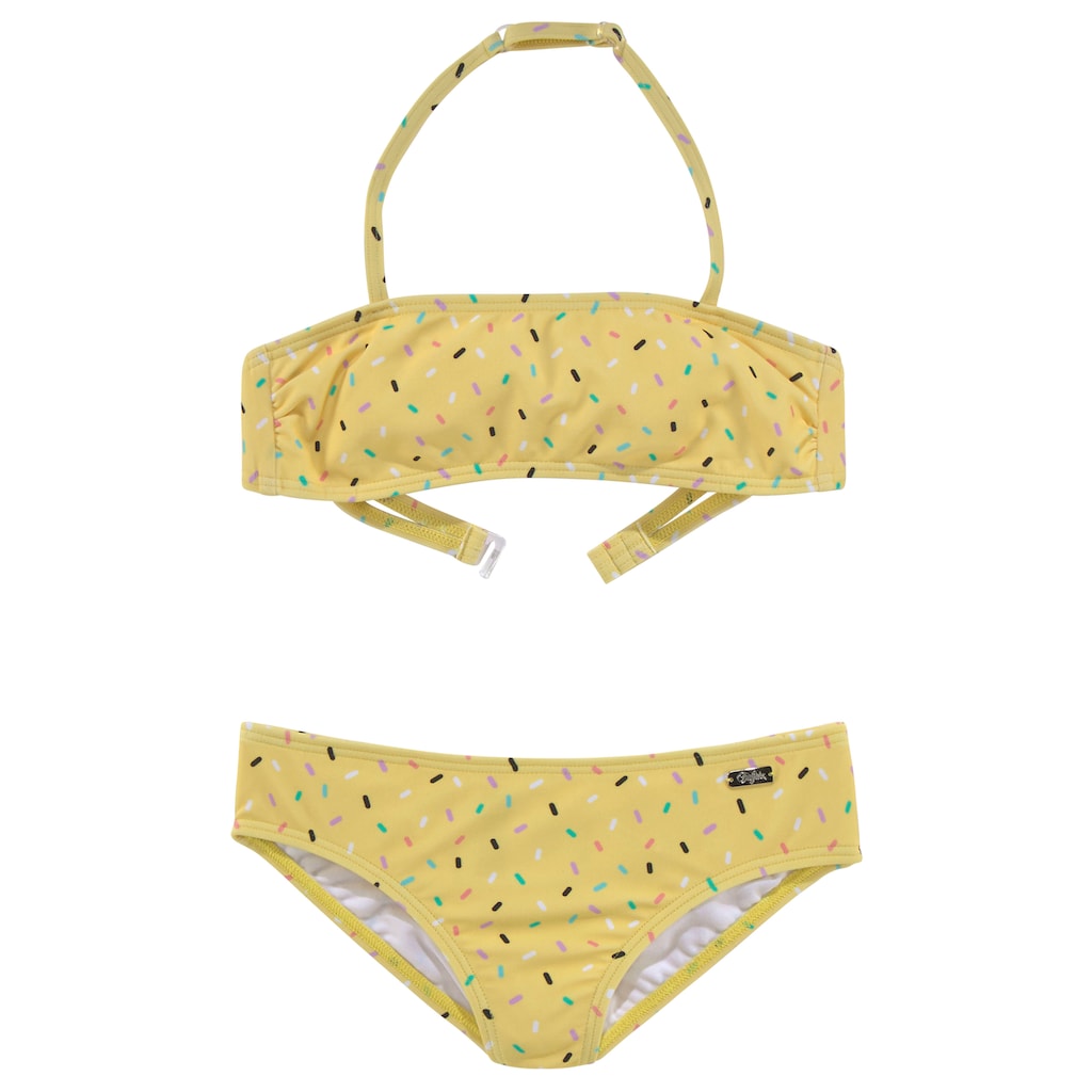 Buffalo Bandeau-Bikini »Candy Kids«, mit Streusel-Druck