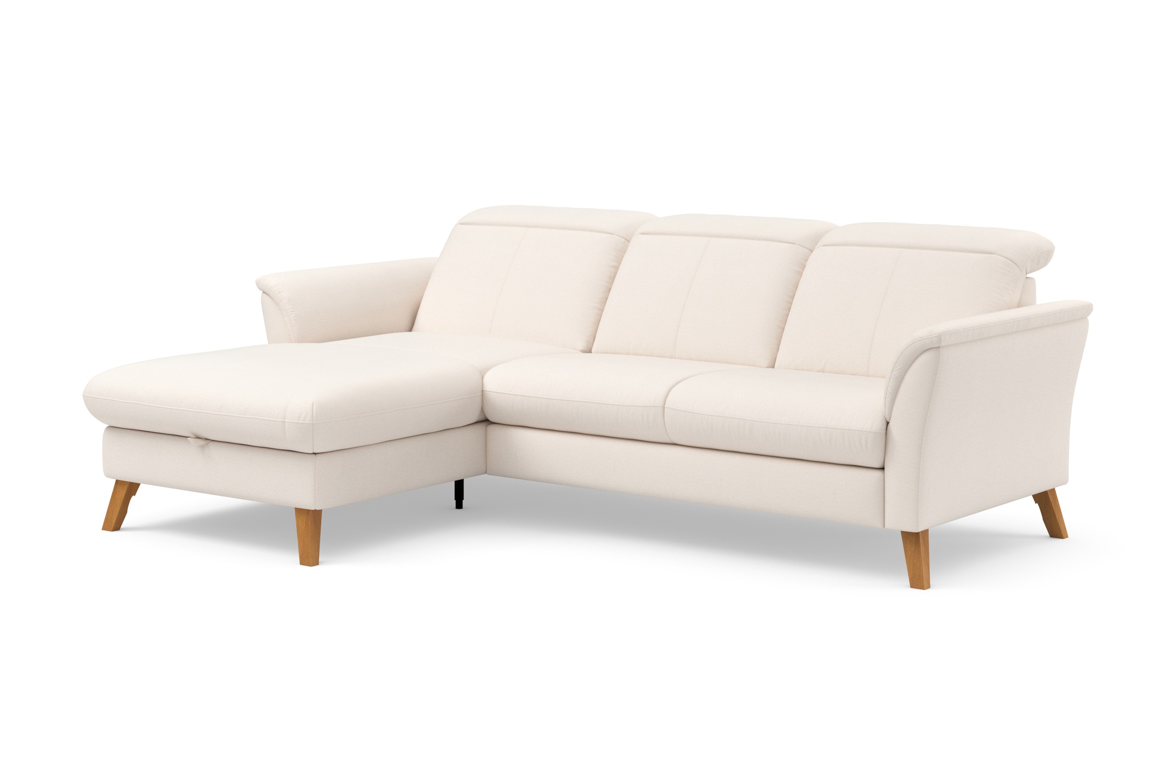 sit&more Ecksofa »Romero L-Form«, wahlweise mit oder ohne Relax-Funktion, Bettfunktion, Bettkasten