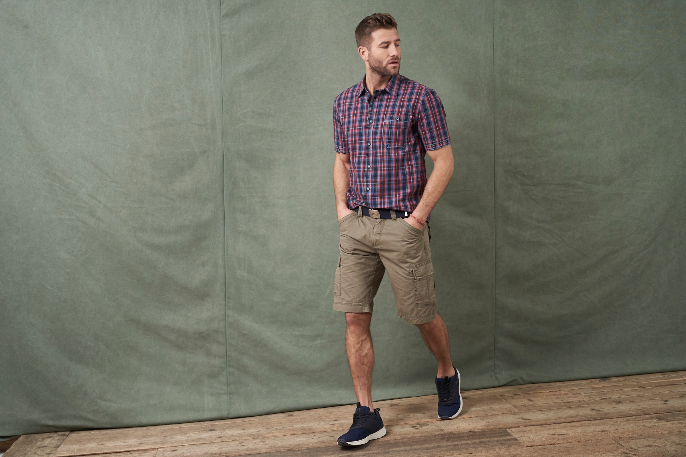 Man's World Cargobermudas  auch in Großen Größen