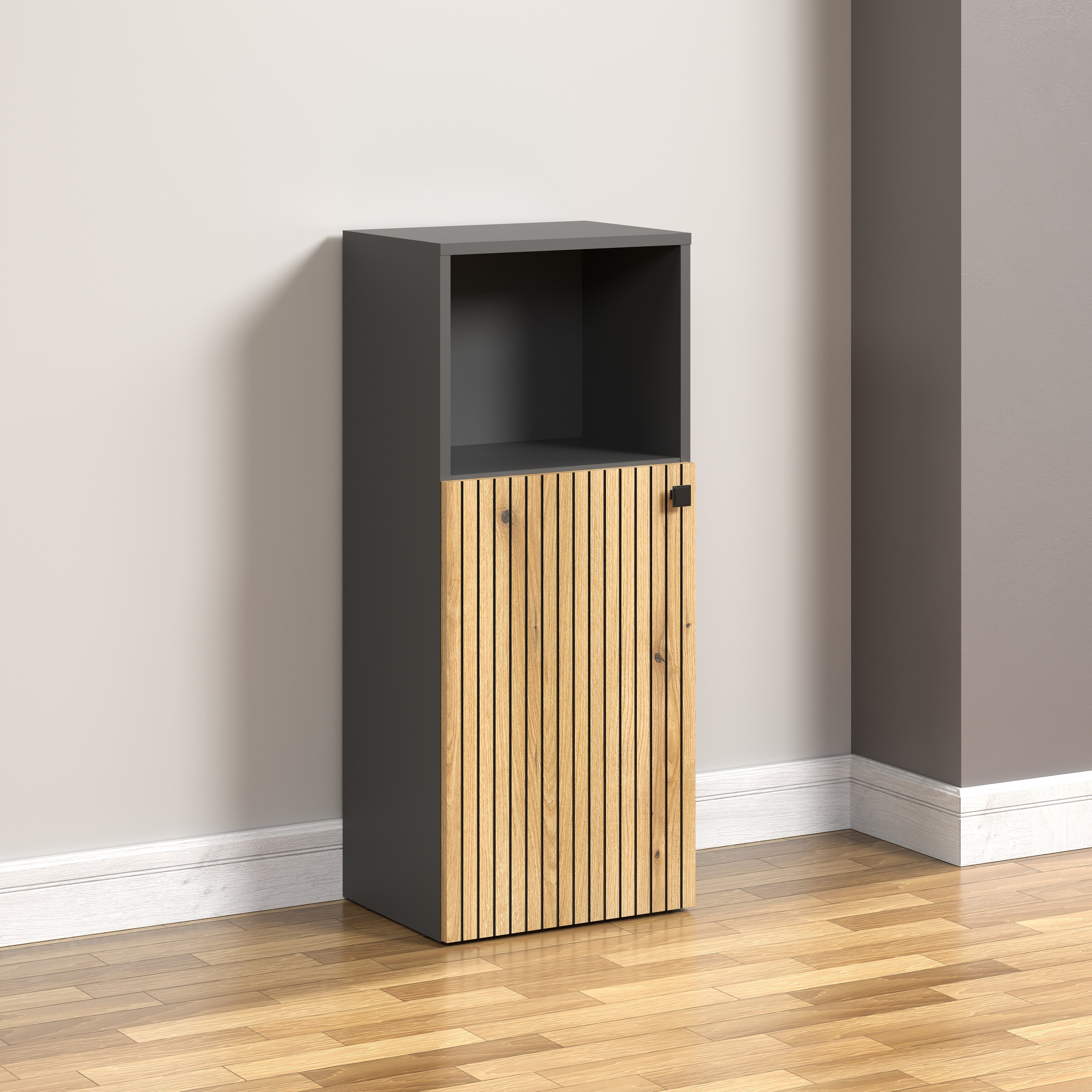 welltime Unterschrank »Amrum«, Standschrank mit 1 Tür & 1 Fach - (B/T/H) 40/31/95 cm