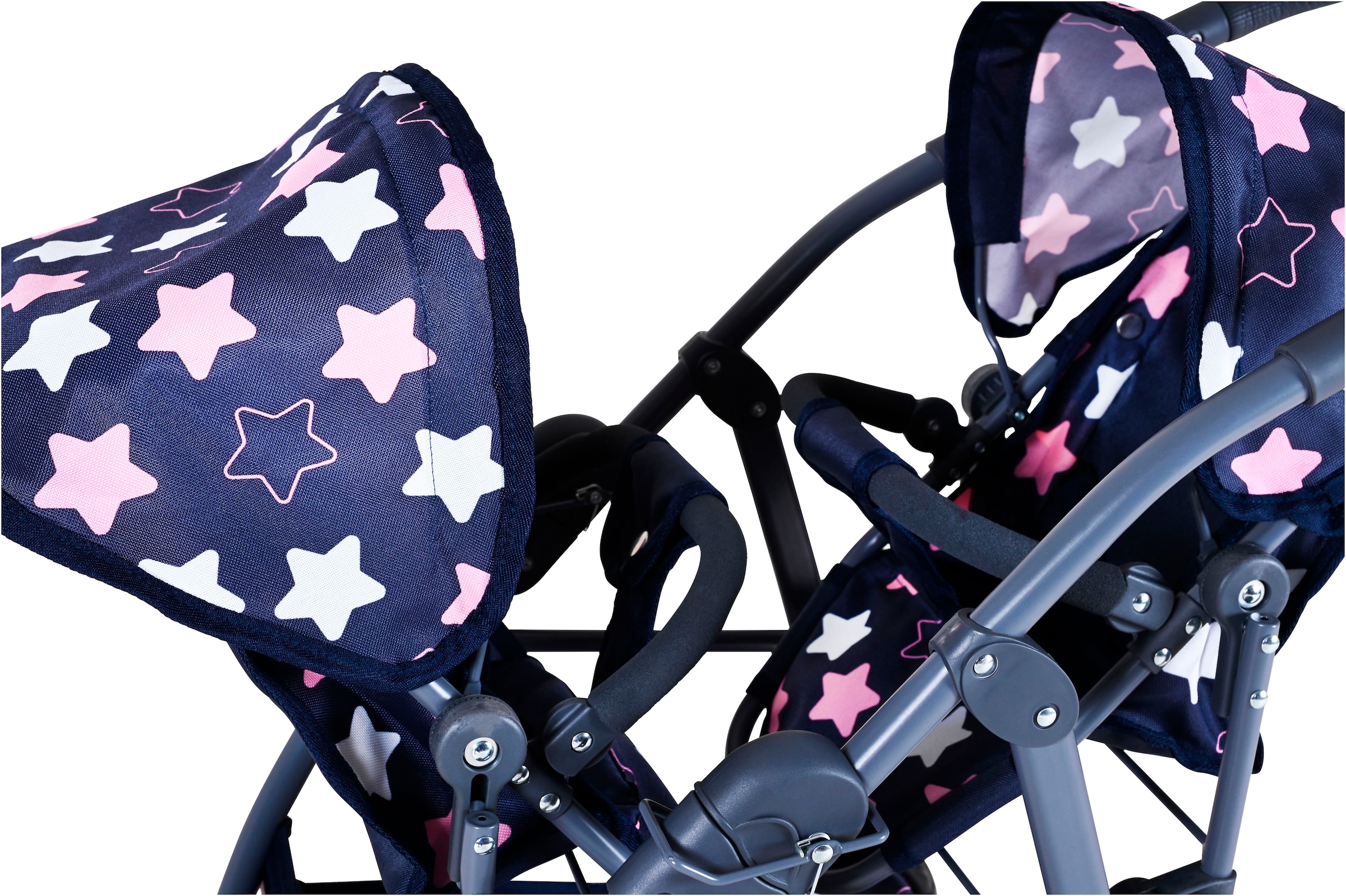 Knorrtoys® Puppen-Zwillingsbuggy »Milo«
