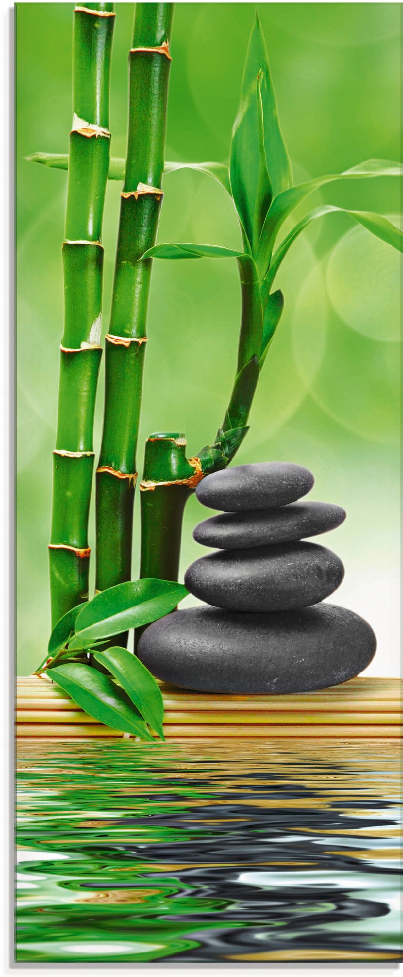 Artland Glasbild "Spa Konzept Zen Basaltsteine", Zen, (1 St.), in verschied günstig online kaufen