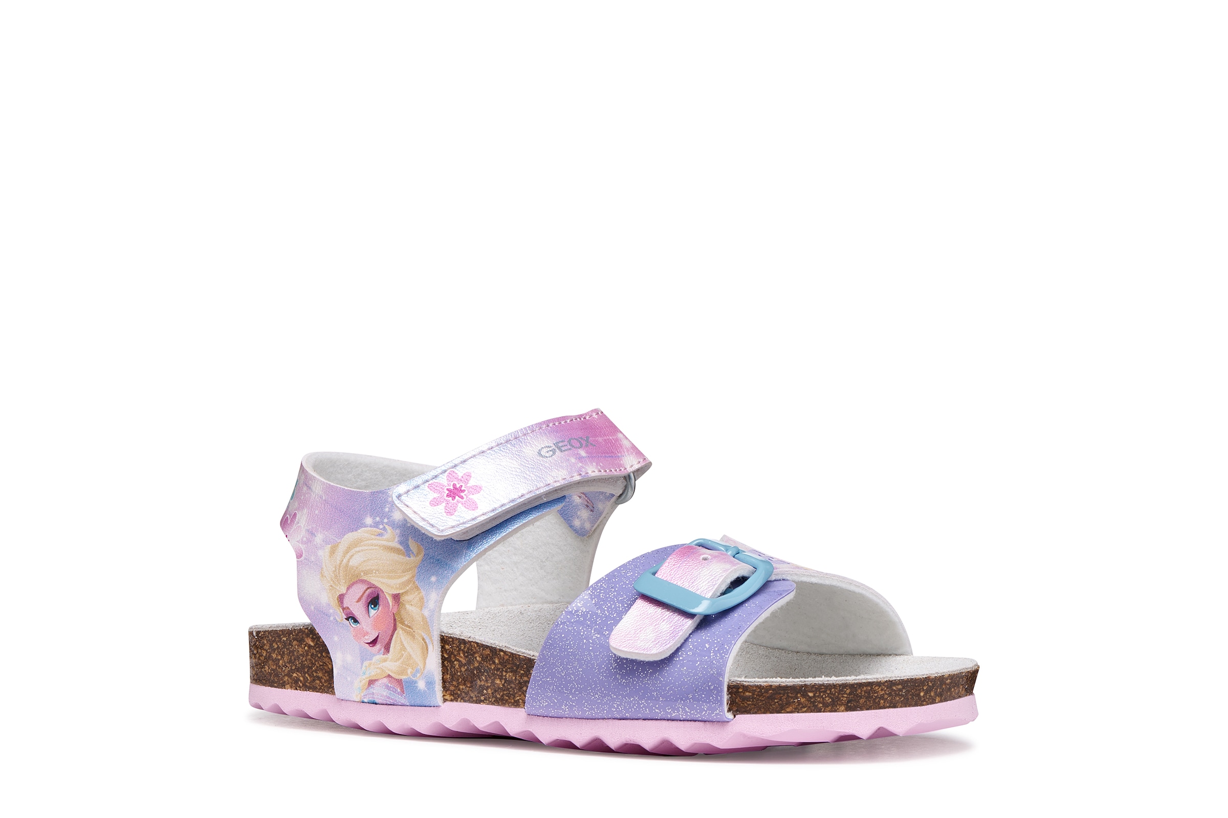Geox Sandale »J ADRIEL GIRL«  Sommerschuh mit Disney-Motiv, Größenschablone zum Download