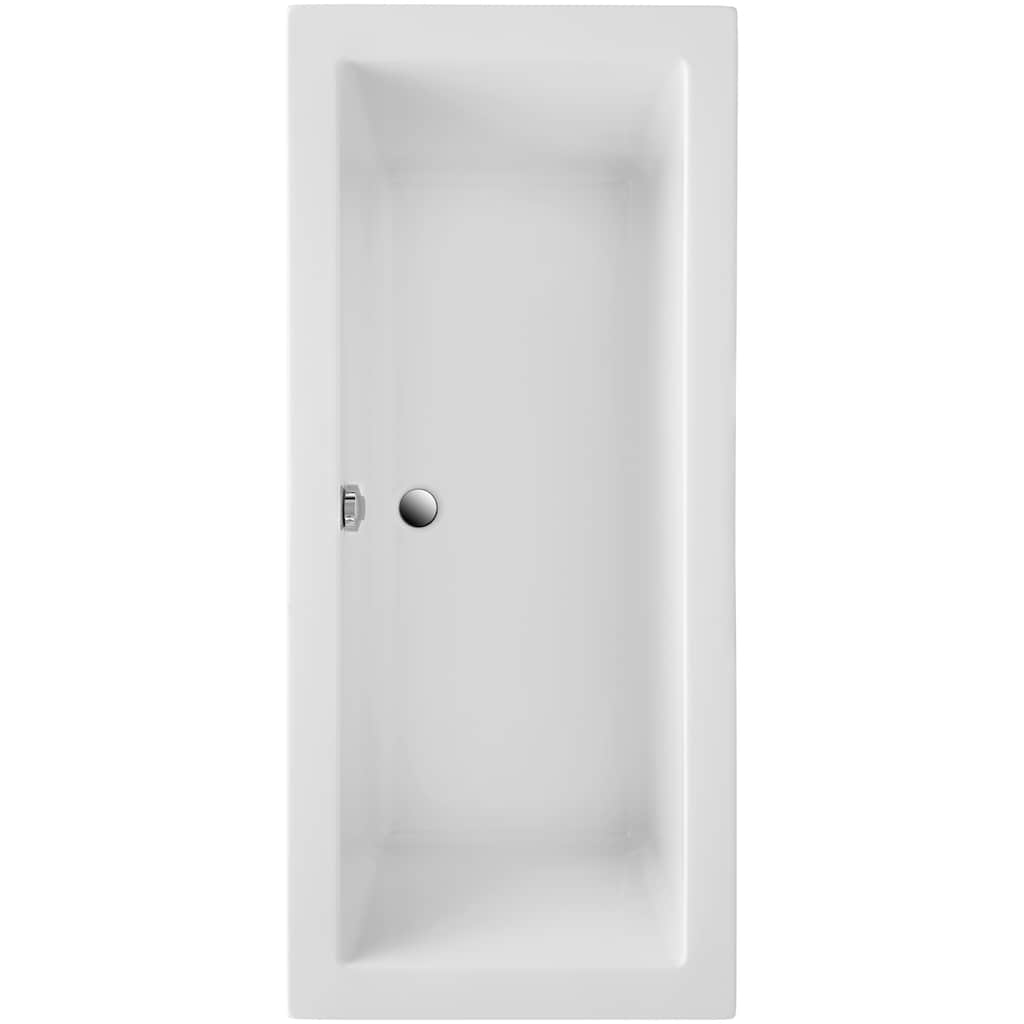 OTTOFOND Badewanne »Cubic«, (Komplett-Set, 3 tlg.)