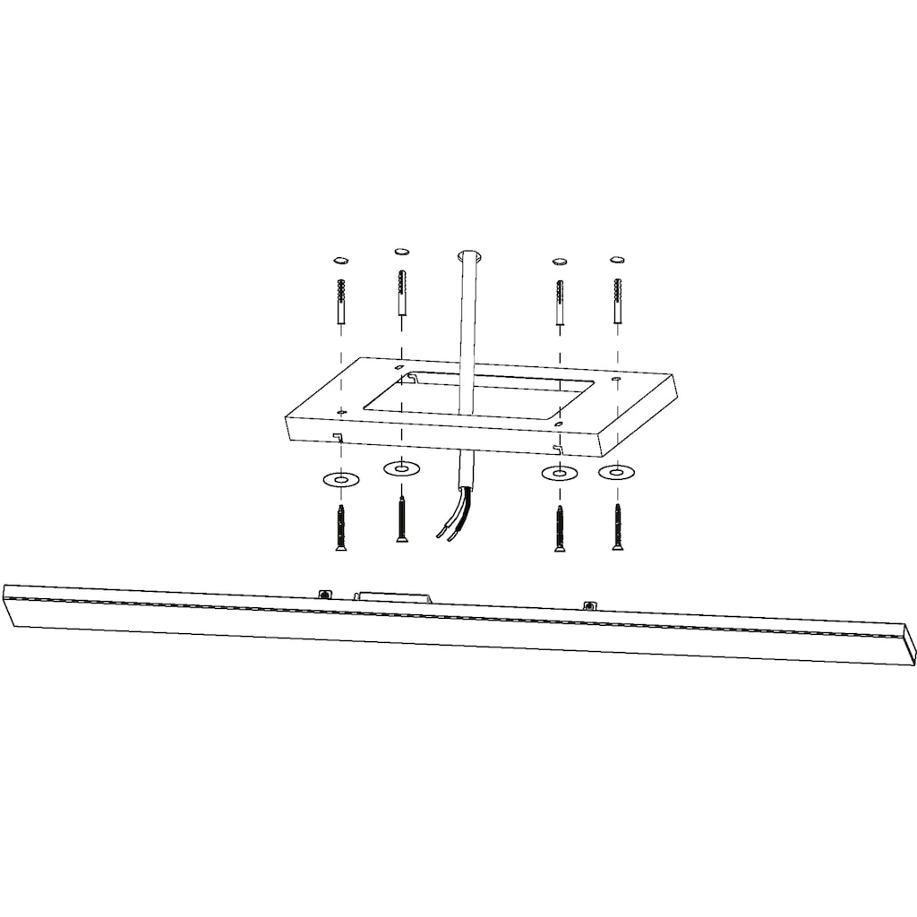 EGLO LED Panel »TURCONA«, 1 flammig-flammig