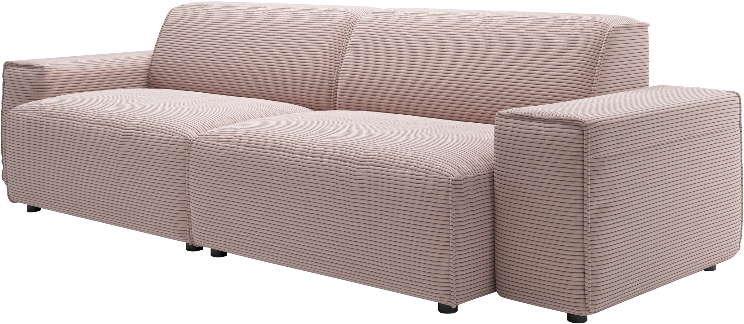 andas Big-Sofa »Glimminge  auch in Breitcord, Feincord + Easy care-Bezug,«, besondere Kedernähte Zierkissen