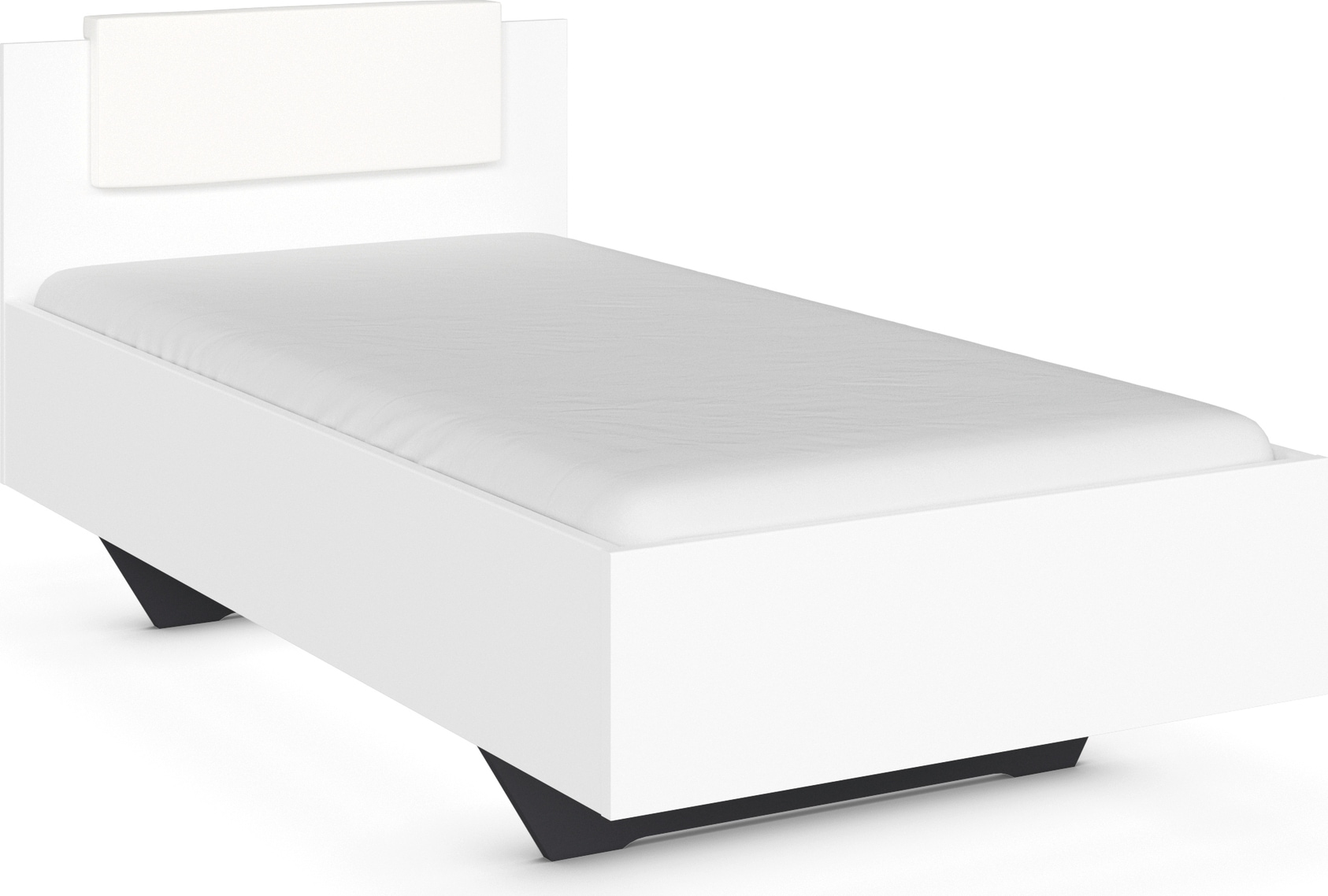 rauch Bett »Maika«, mit abnehmbarer Polsterauflage in Lederoptik