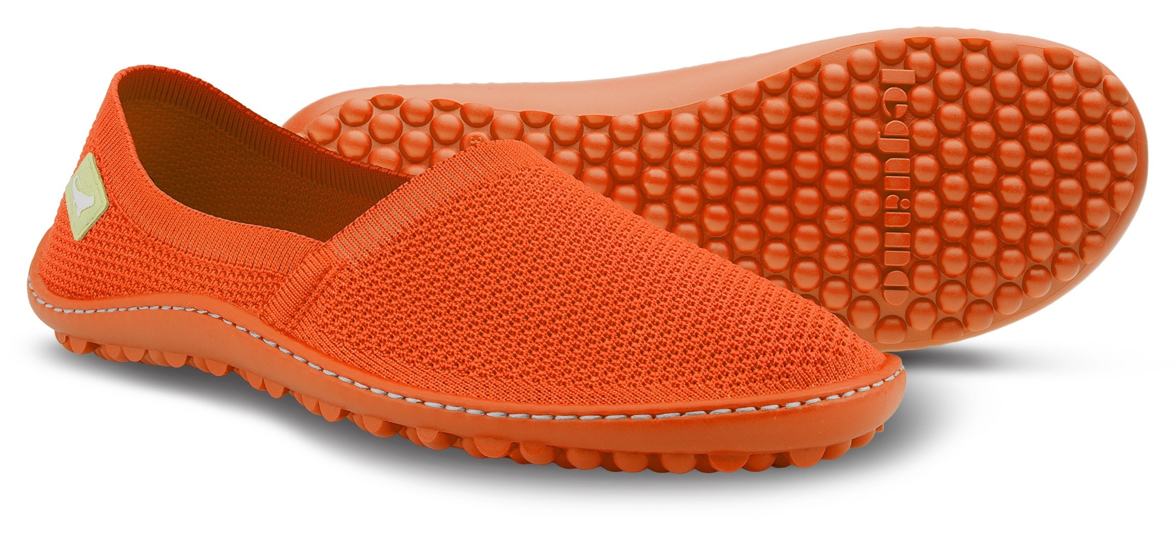 Leguano Barfußschuh »FLAIR«  Slipper, Schlupfschuh mit Logo-Aufnäher an der Ferse