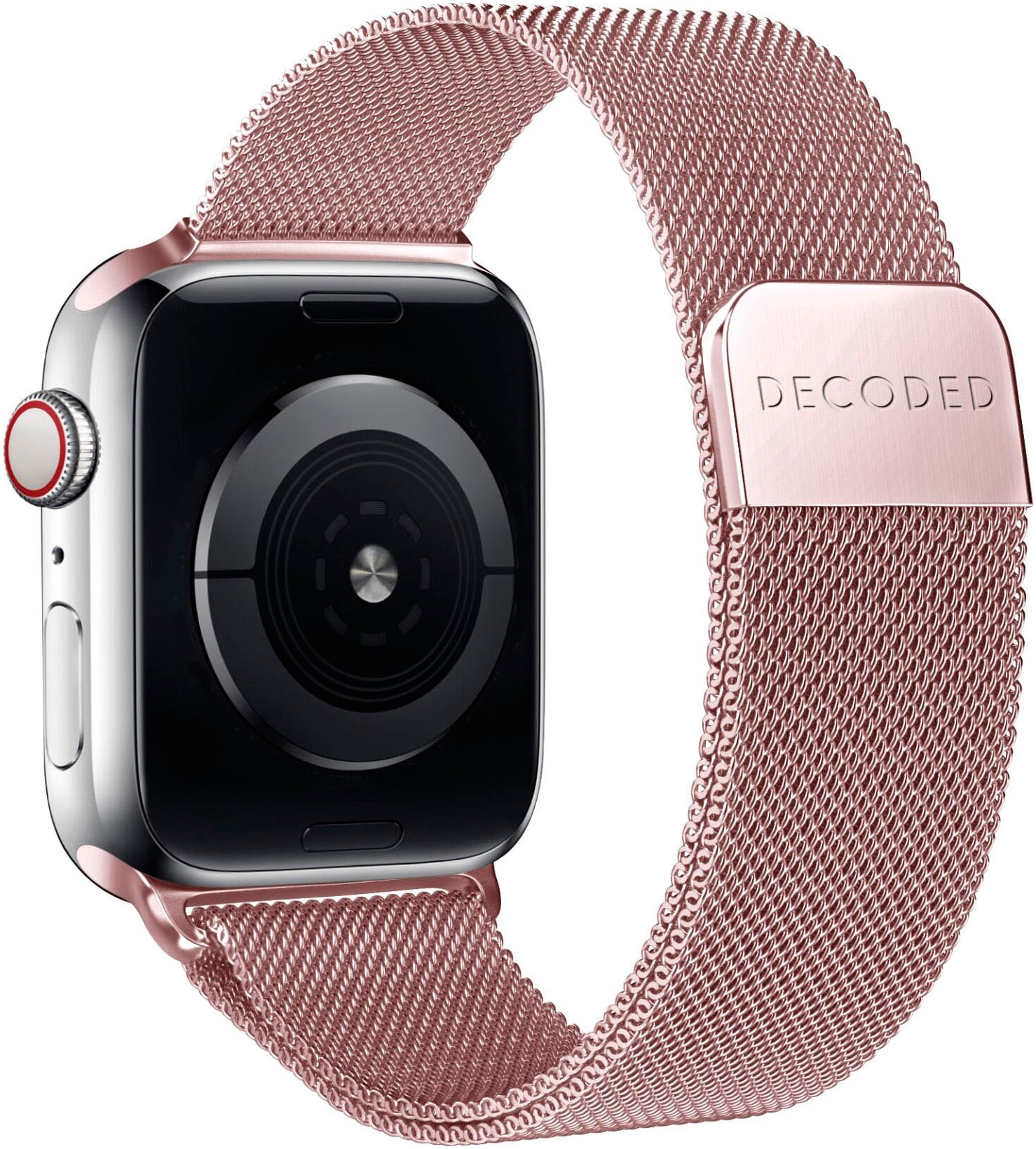 DECODED Smartwatch-Armband »Milanaise Traction Strap Black 38/40/41/42mm«