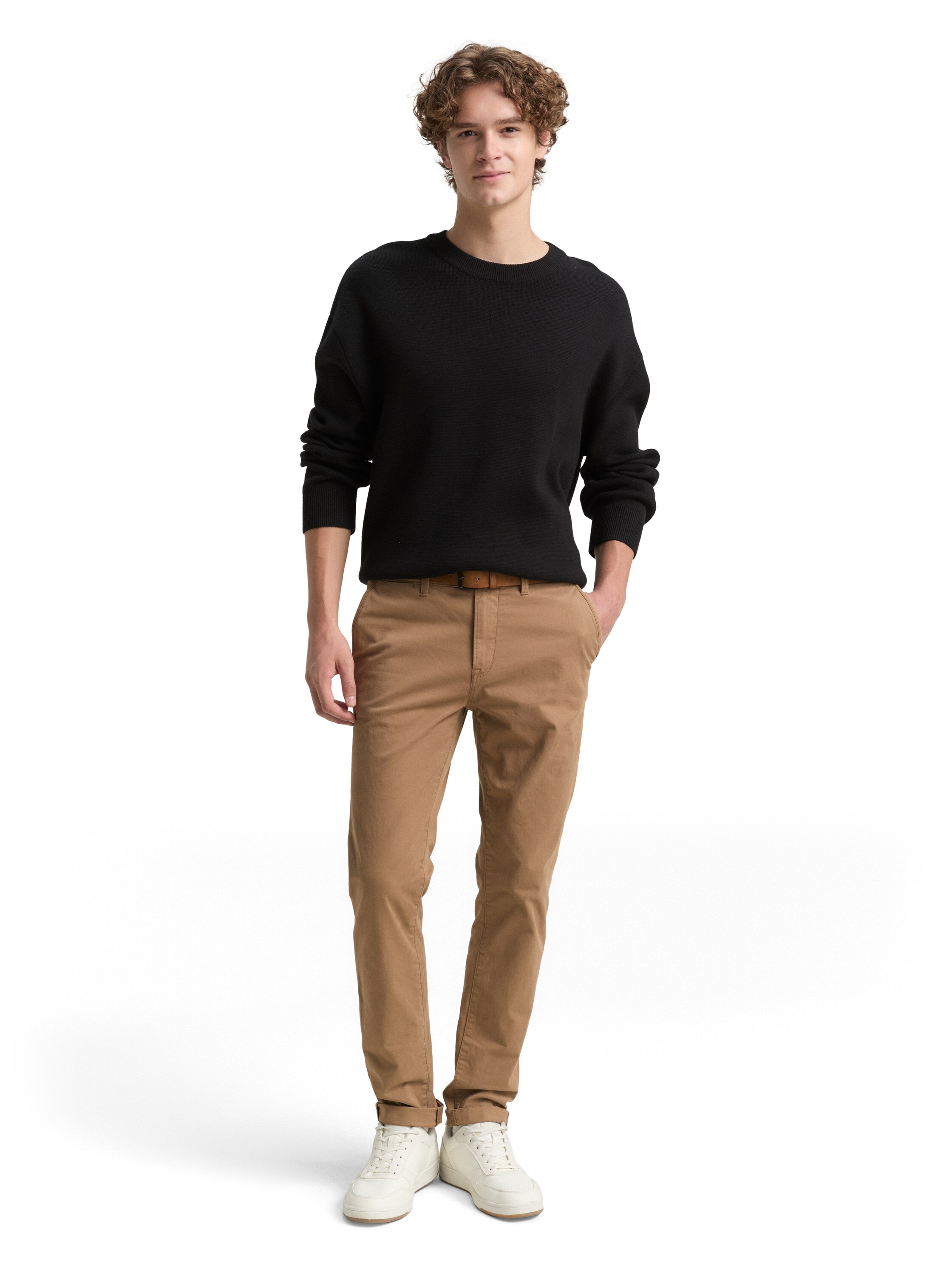 TOM TAILOR Denim Chinohose  leicht vorgewaschen