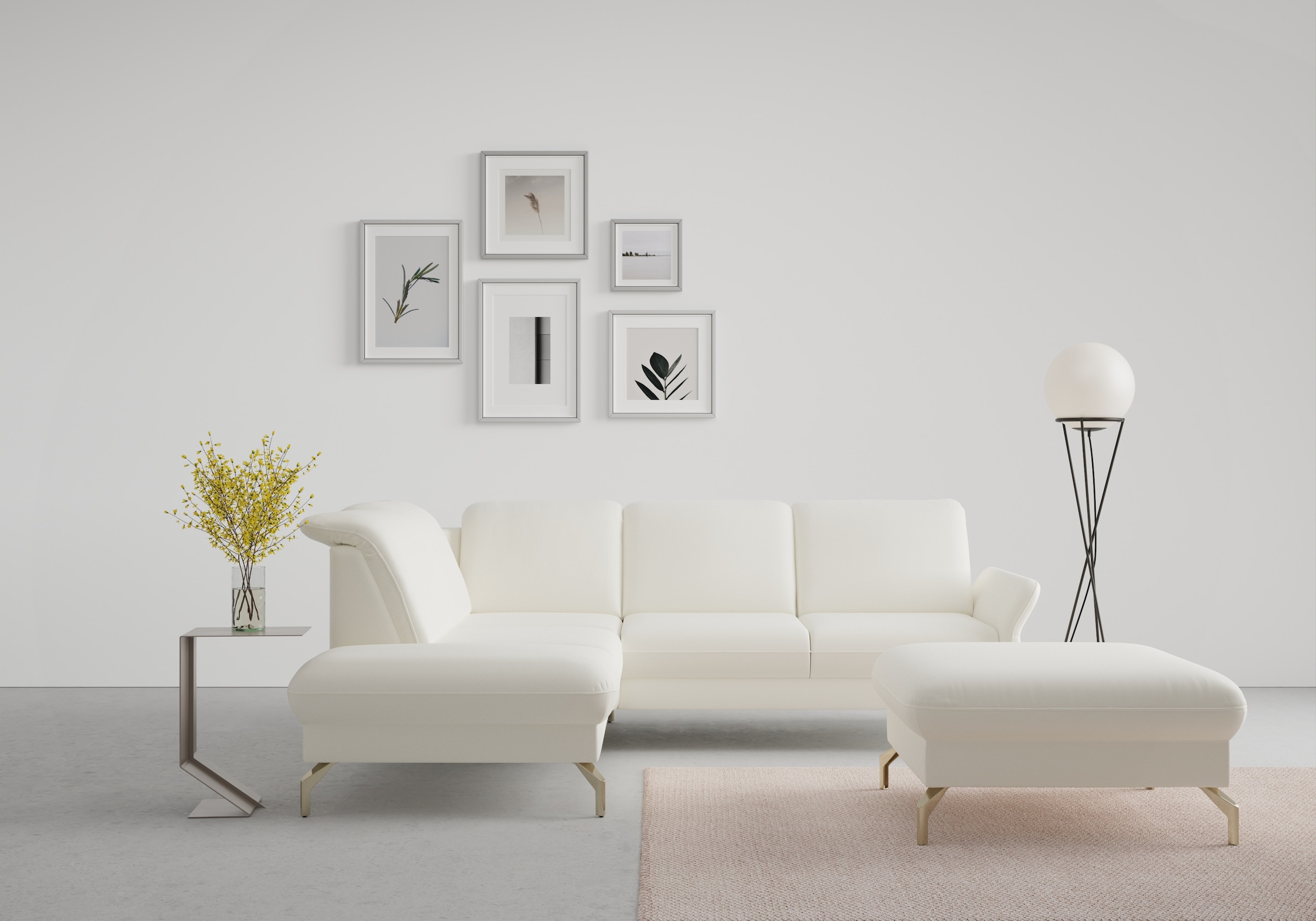 sit&more Ecksofa »Fashion L-Form«, wahlweise mit Kopfteilverstellung, Vorzi günstig online kaufen